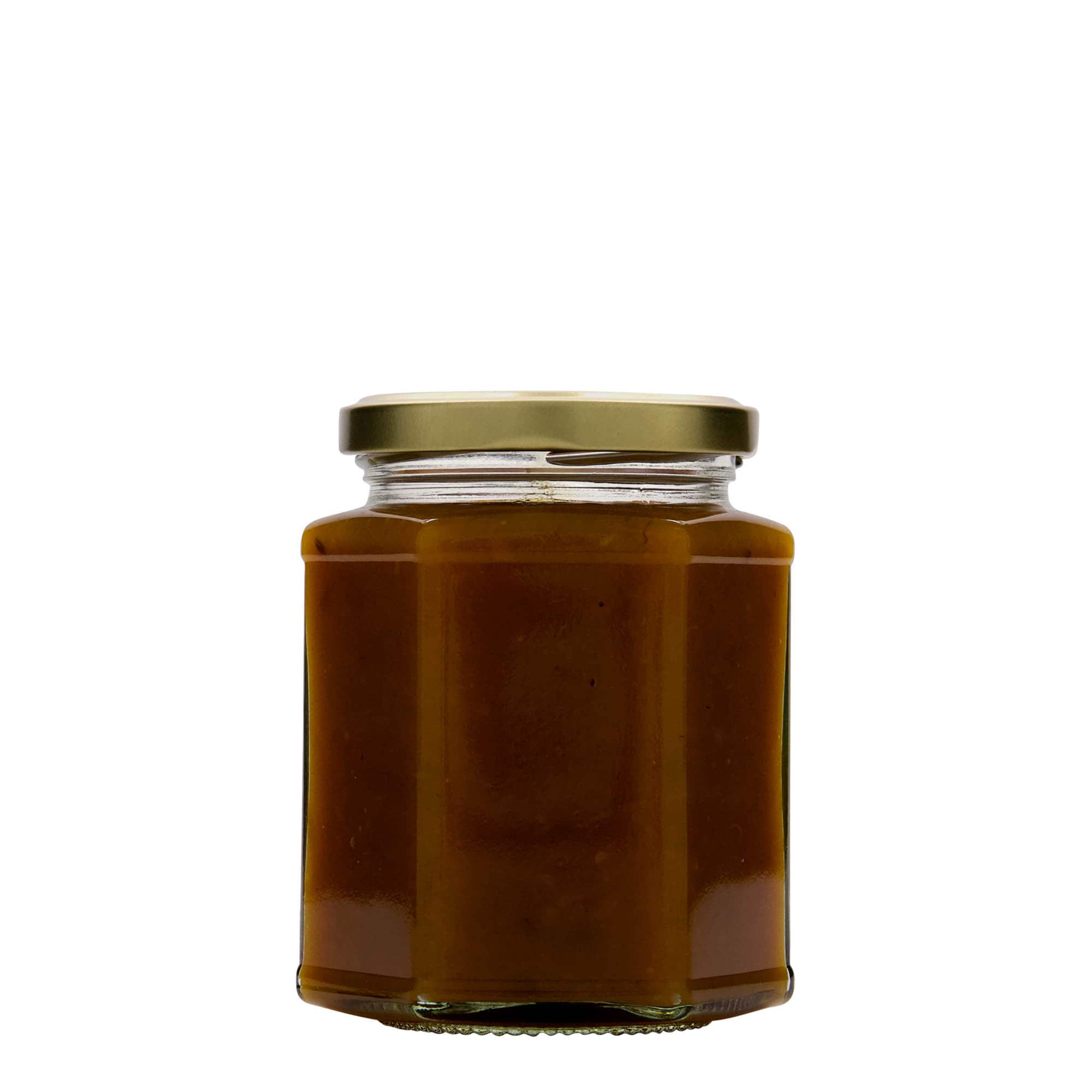 324 ml zeskantglas, opening: twist-off (TO 66)