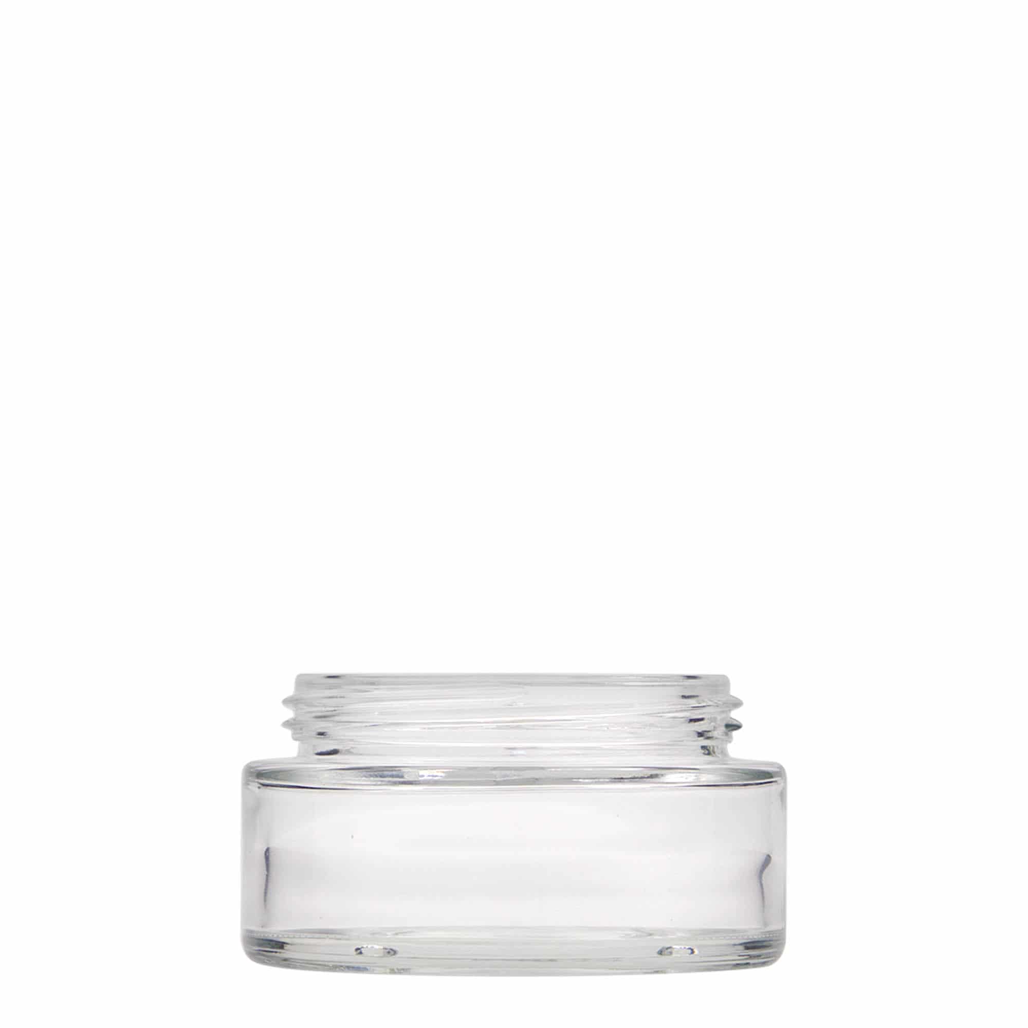Potje 'Clear Edition', 100 ml, glas, monding: schroefsluiting Potje 'Clear Edition', 100 ml, glas, monding: schroefsluiting