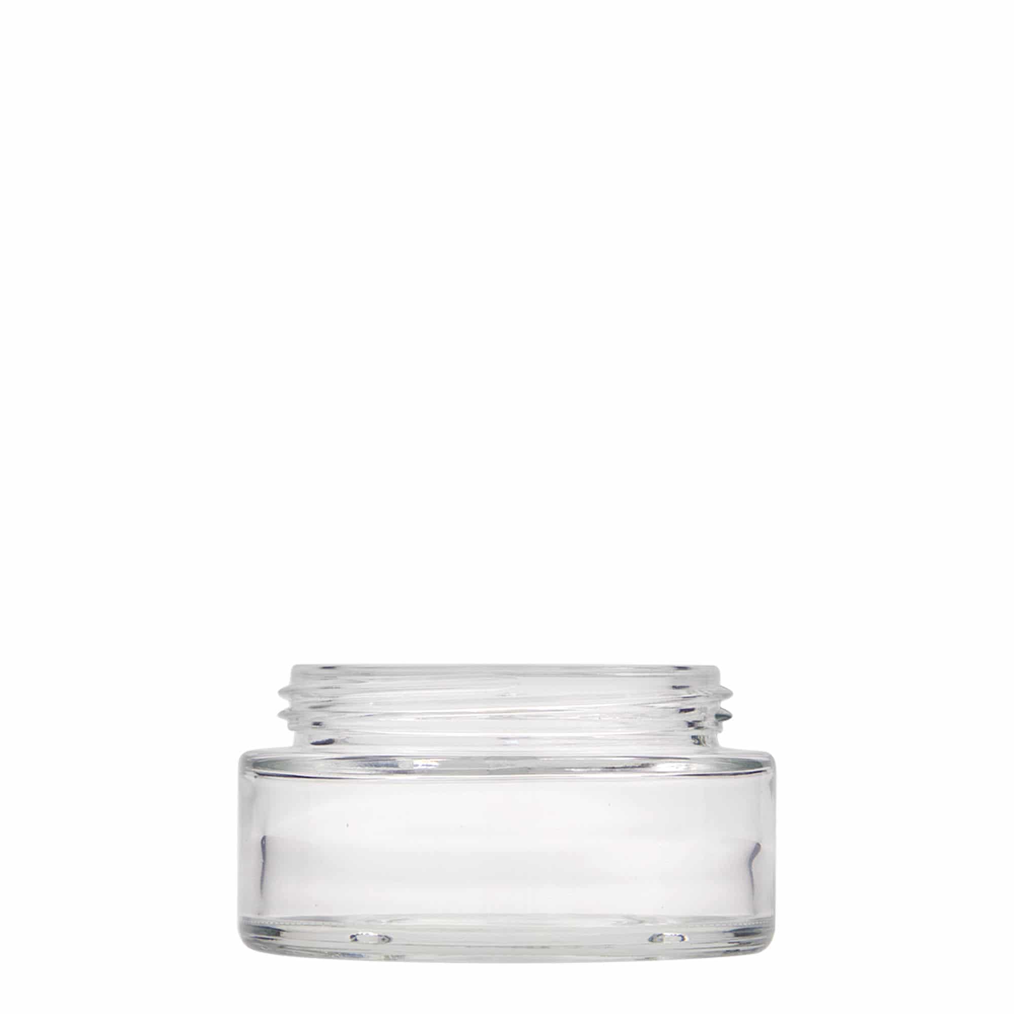 100 ml potje 'Clear Edition', glas, opening: schroefdop