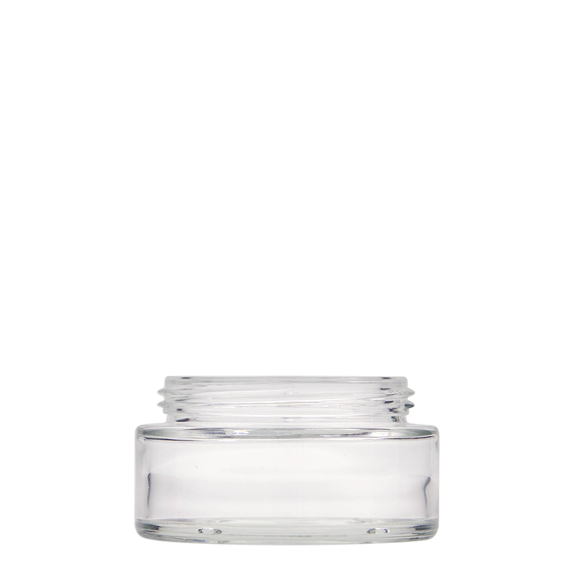 100 ml potje 'Clear Edition', glas, opening: schroefdop