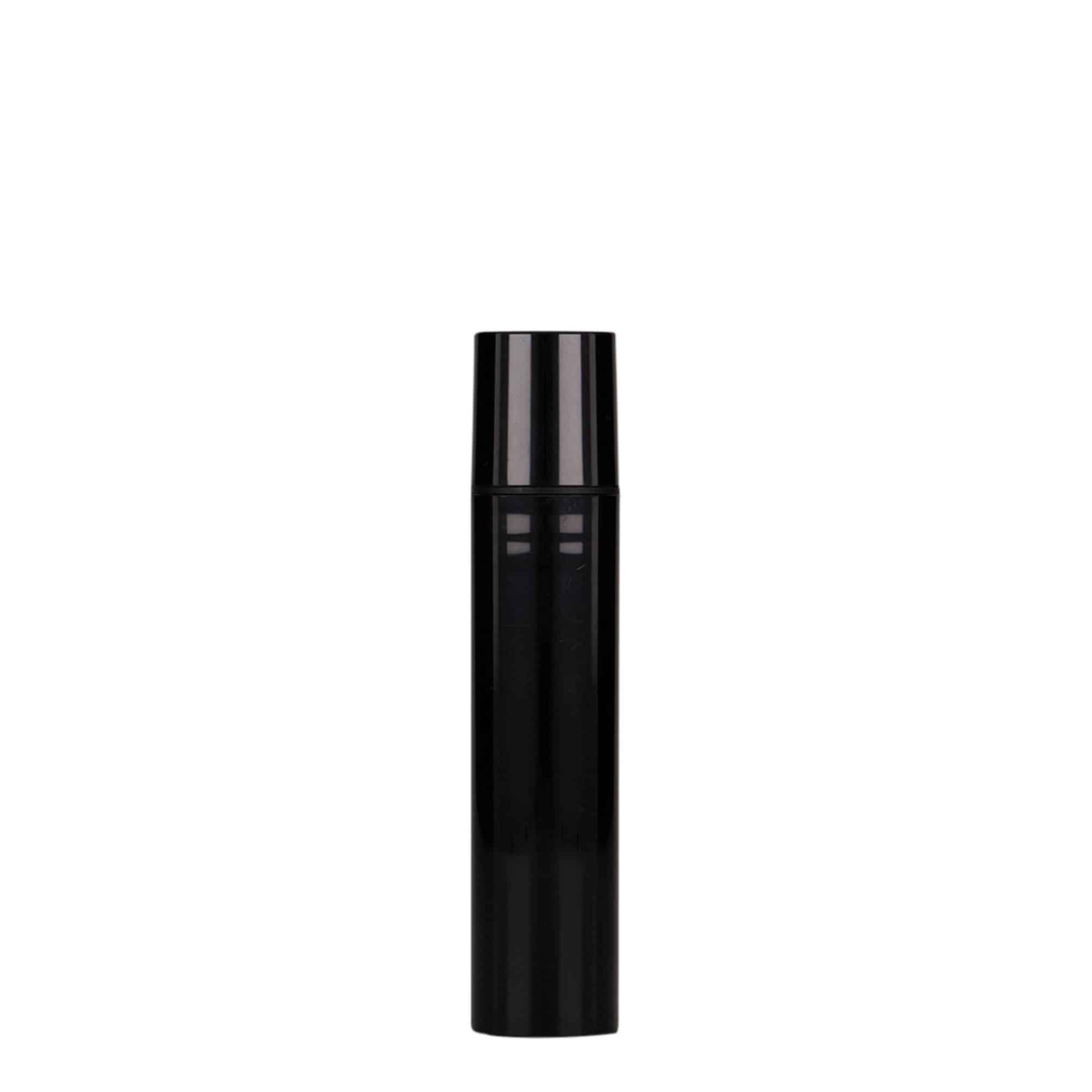 15 ml Airless Dispenser 'Nano', PP-kunststof, zwart