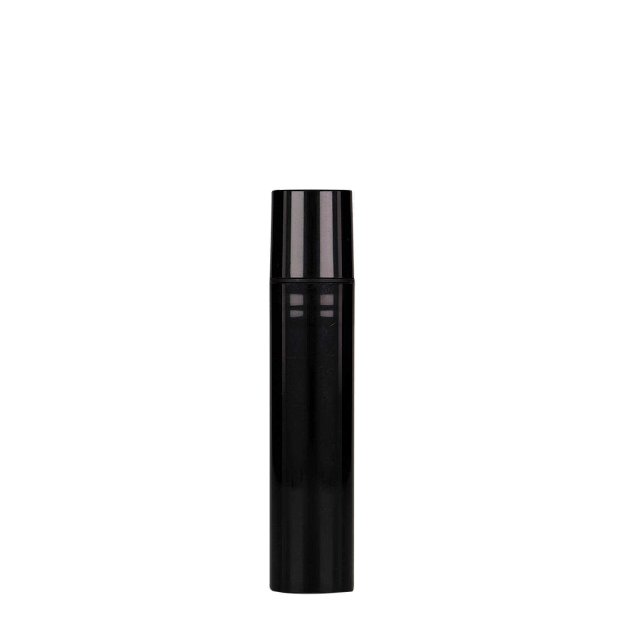 15 ml Airless Dispenser 'Nano', PP-kunststof, zwart