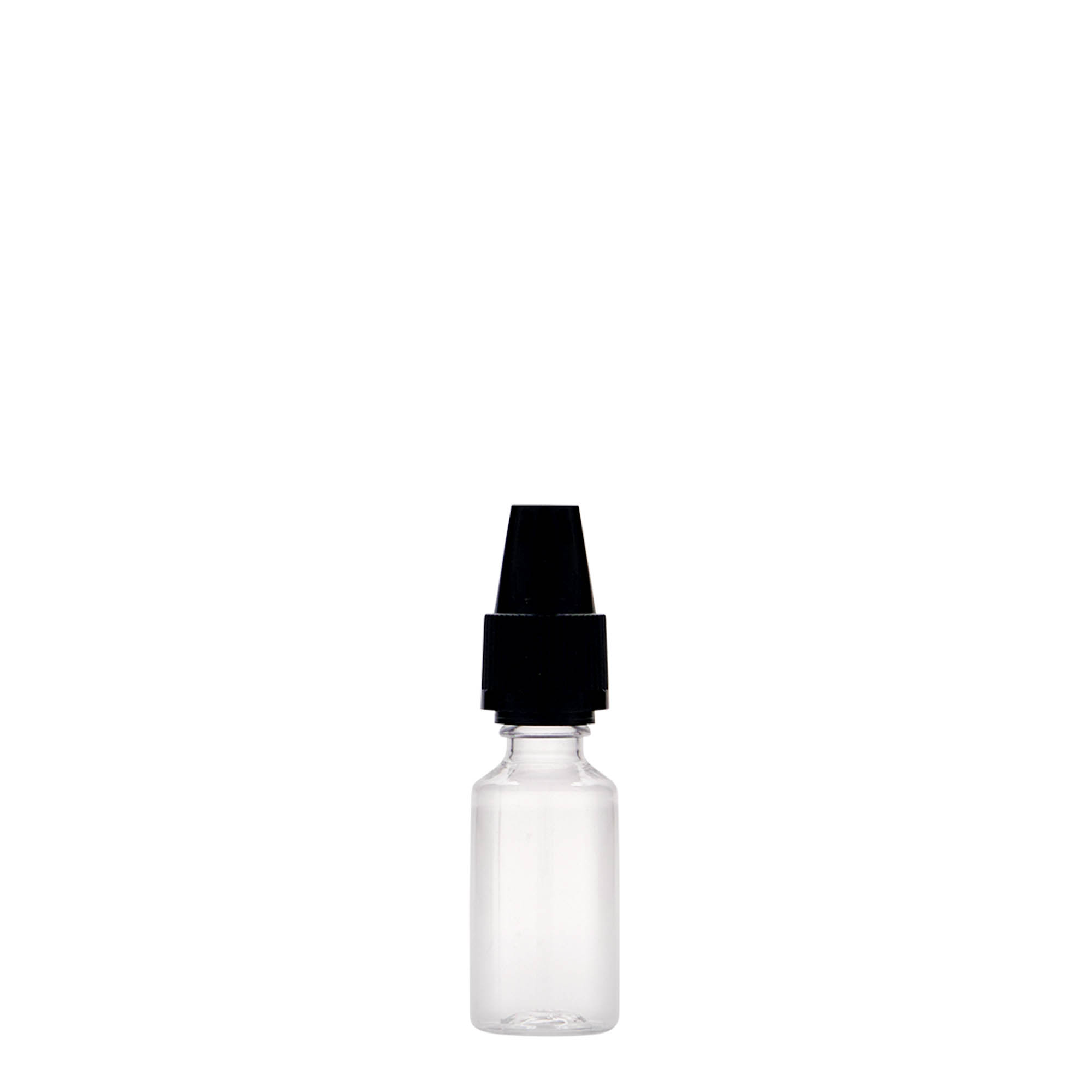 10 ml PET-fles 'E-Liquid' met kwaliteits- en kindersluiting, kunststof, opening: schroefdop 10 ml PET-fles 'E-Liquid' met kwaliteits- en kindersluiting, kunststof, opening: schroefdop