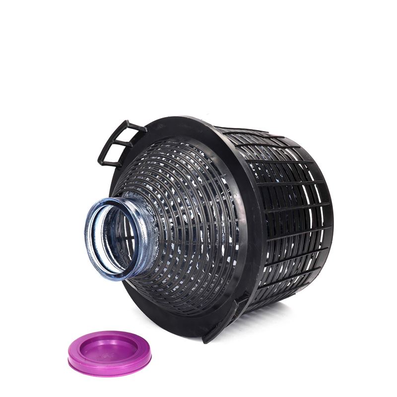 20 l ballonfles met brede hals, glas, opening: opzetdeksel 20 l ballonfles met brede hals, glas, opening: opzetdeksel