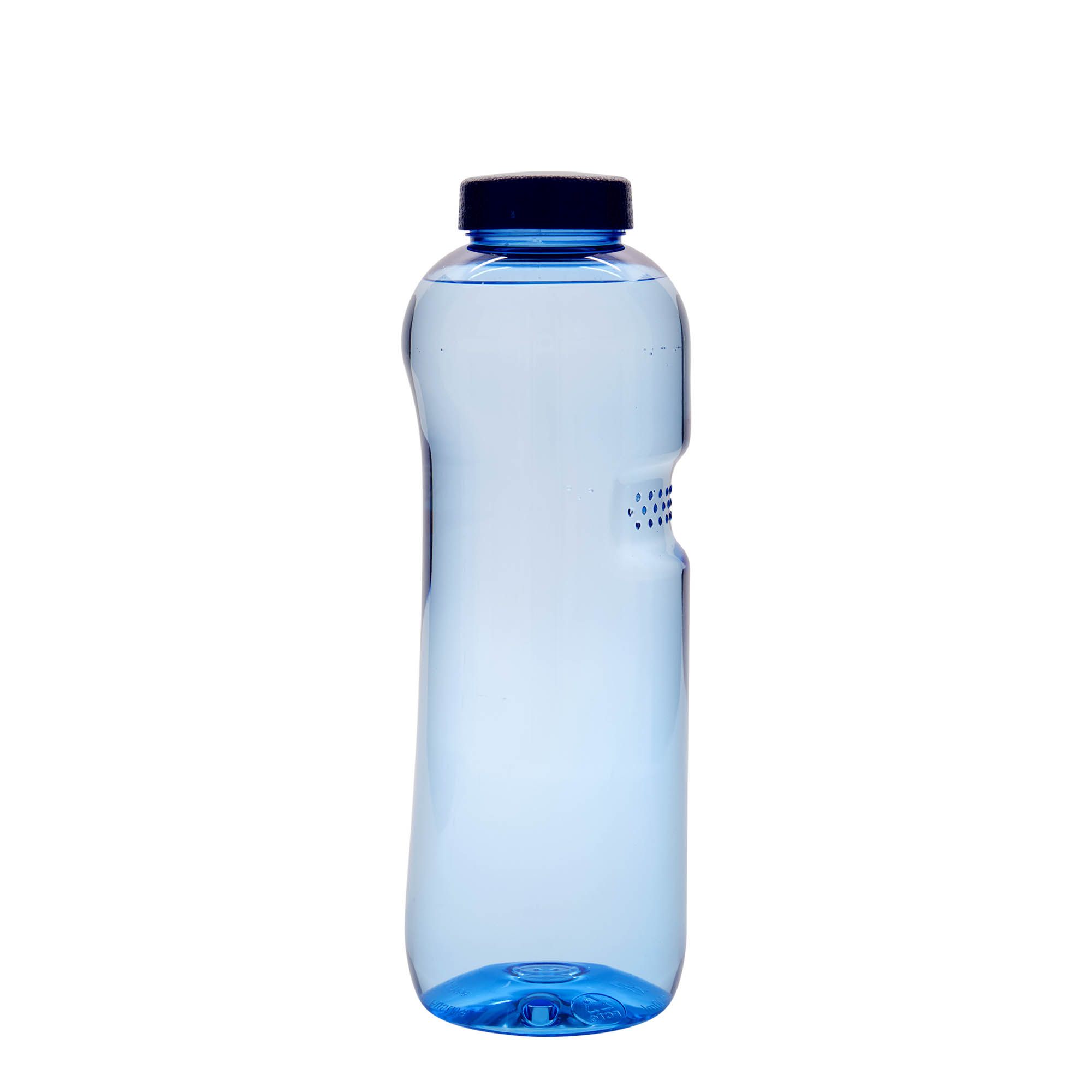 1.000 ml PET-drinkfles 'Kavodrink', kunststof, blauw 1.000 ml PET-drinkfles 'Kavodrink', kunststof, blauw
