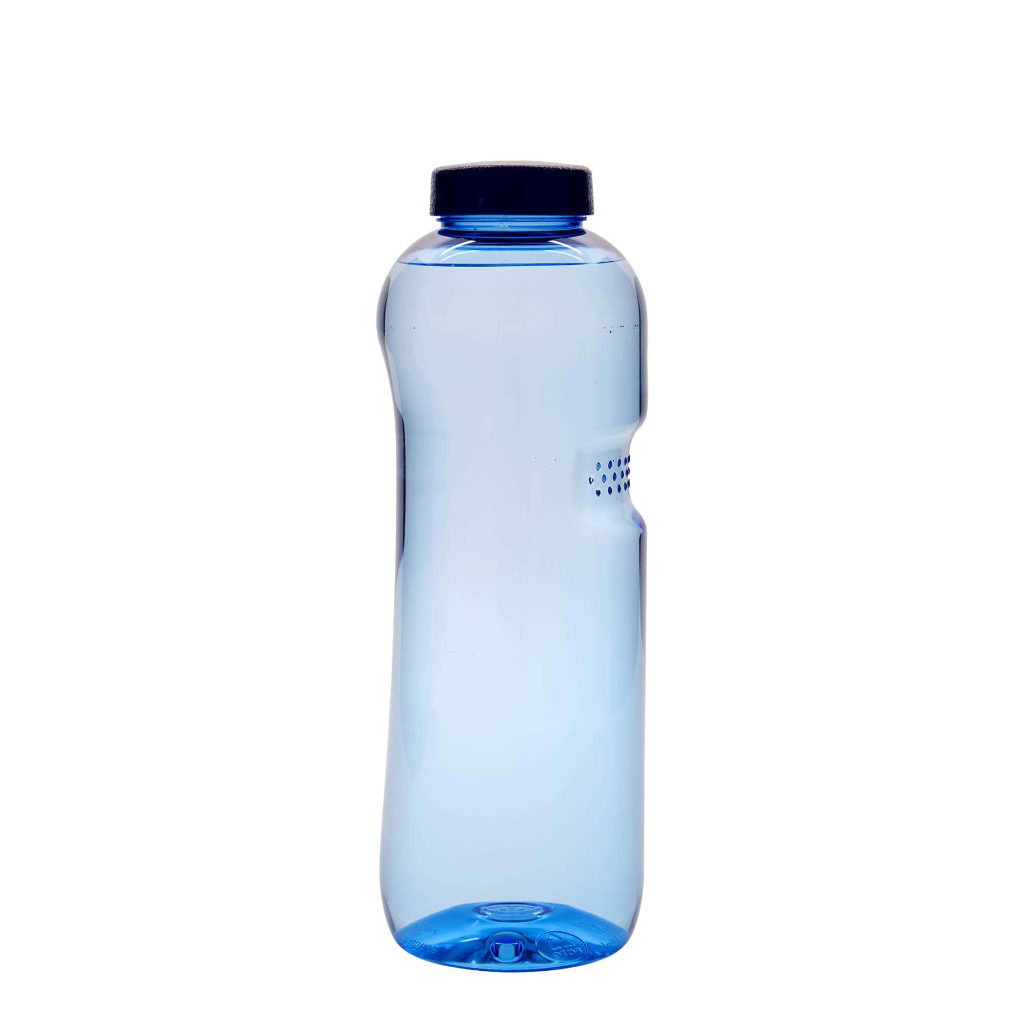 1.000 ml PET-drinkfles 'Kavodrink', kunststof, blauw