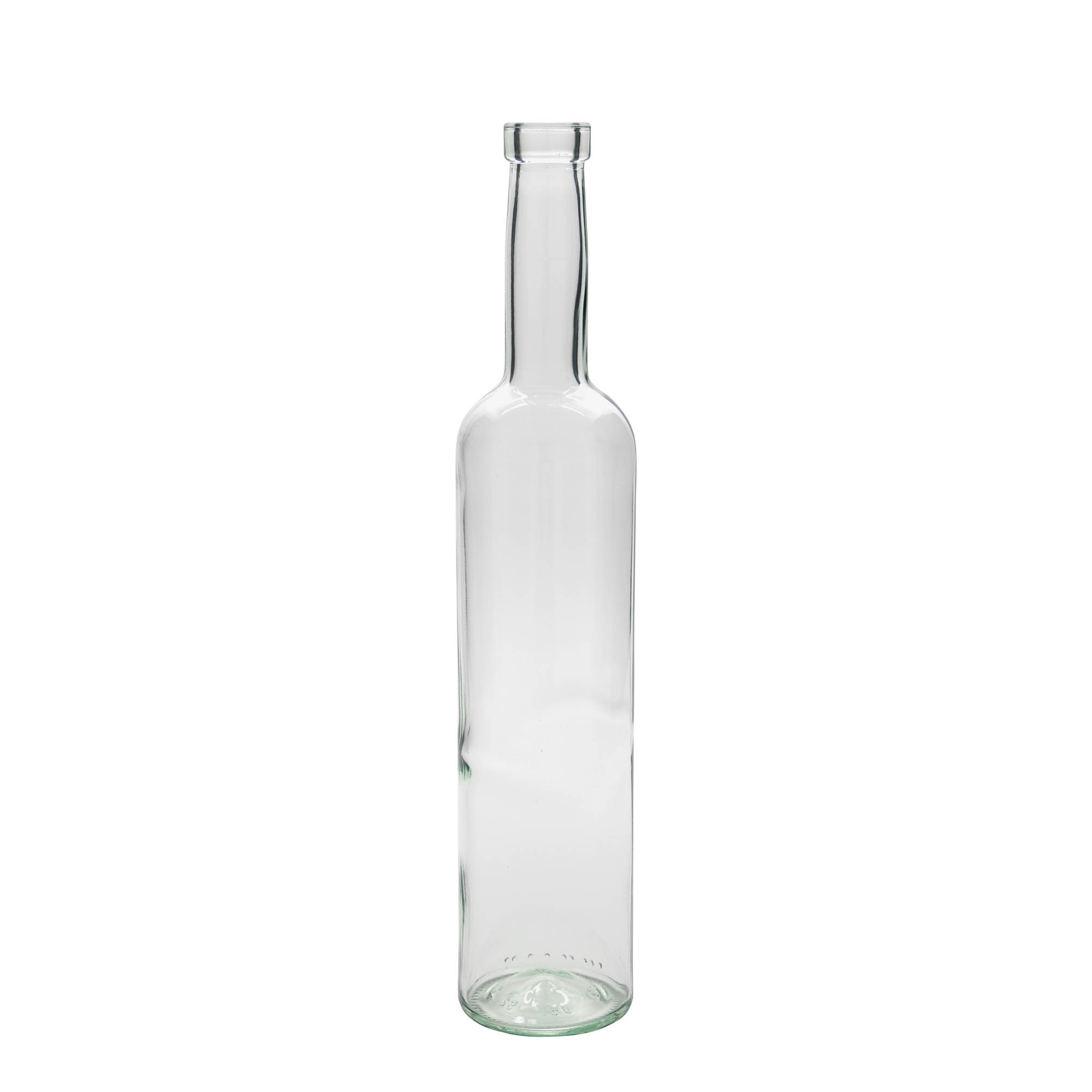 500 ml glazen fles 'Bordeaux', hals: kurk 500 ml glazen fles 'Bordeaux', hals: kurk