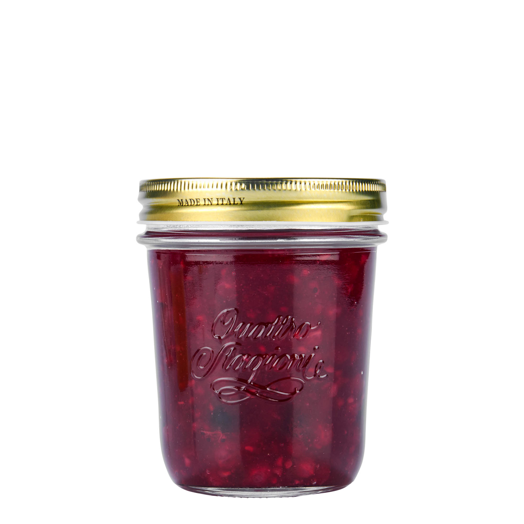 320 ml omvalpot 'Quattro Stagioni', opening: schroefdop