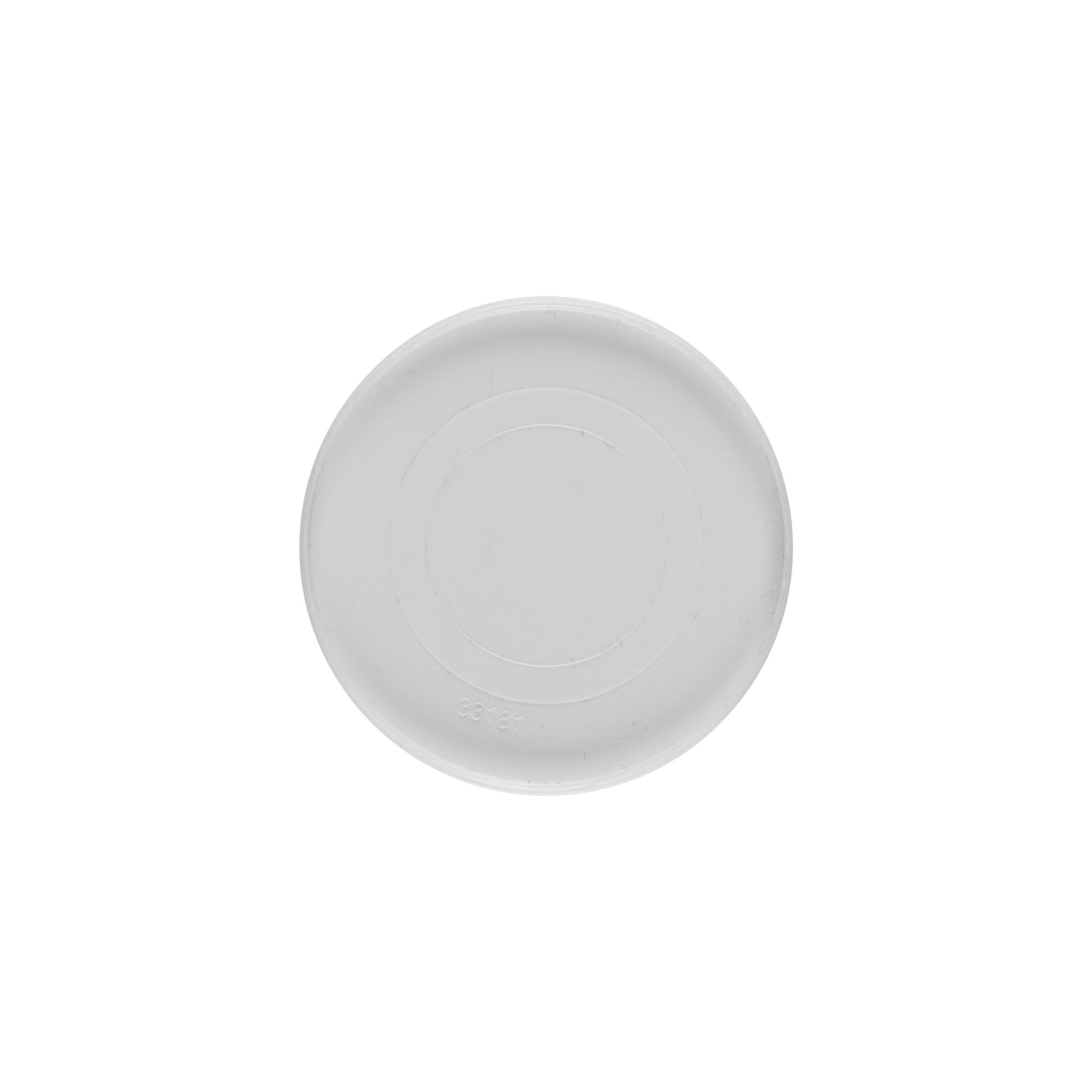Afdekschijf voor 30 ml 'Bianca', PP-kunststof, wit
