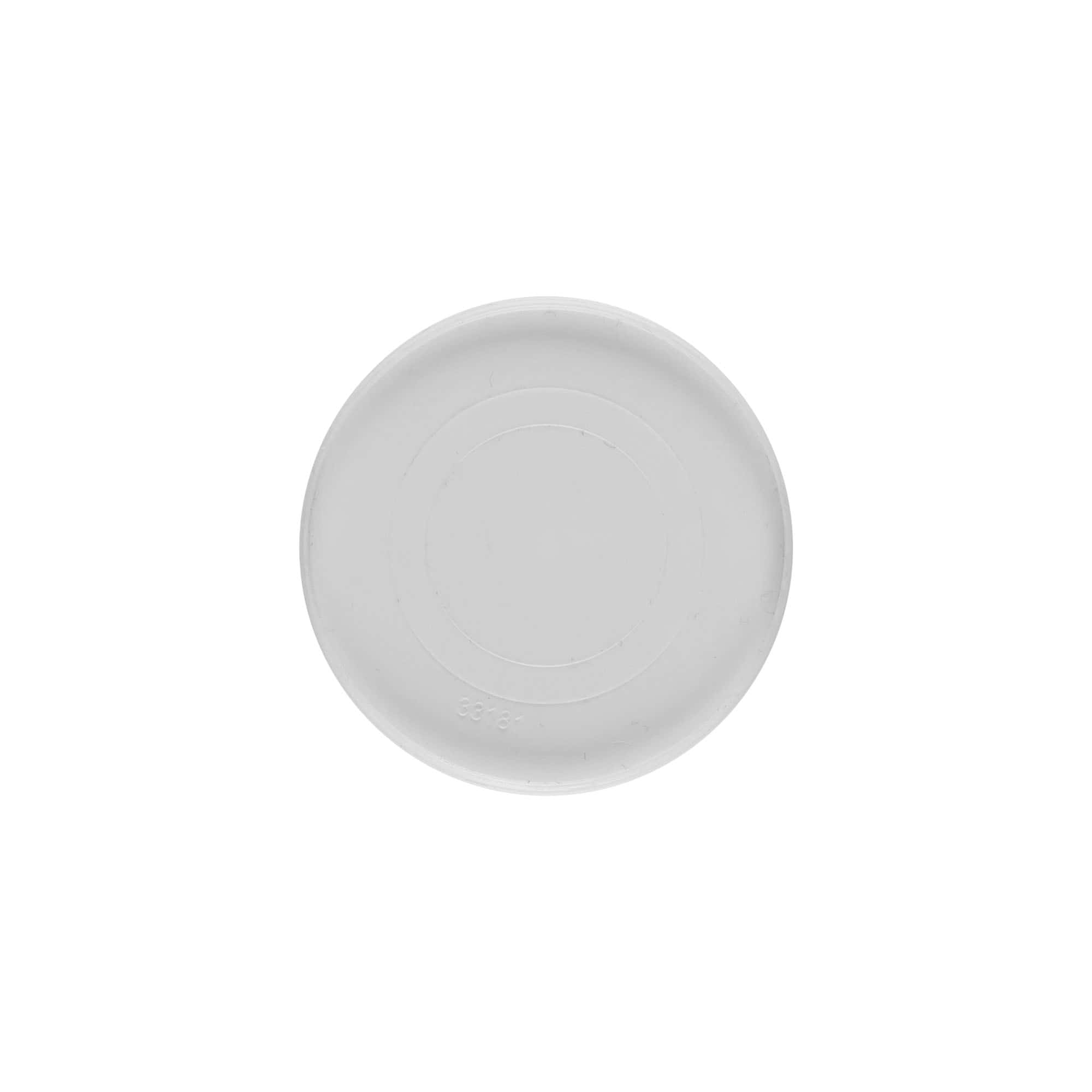 Afdekschijf voor 30 ml 'Bianca', PP-kunststof, wit