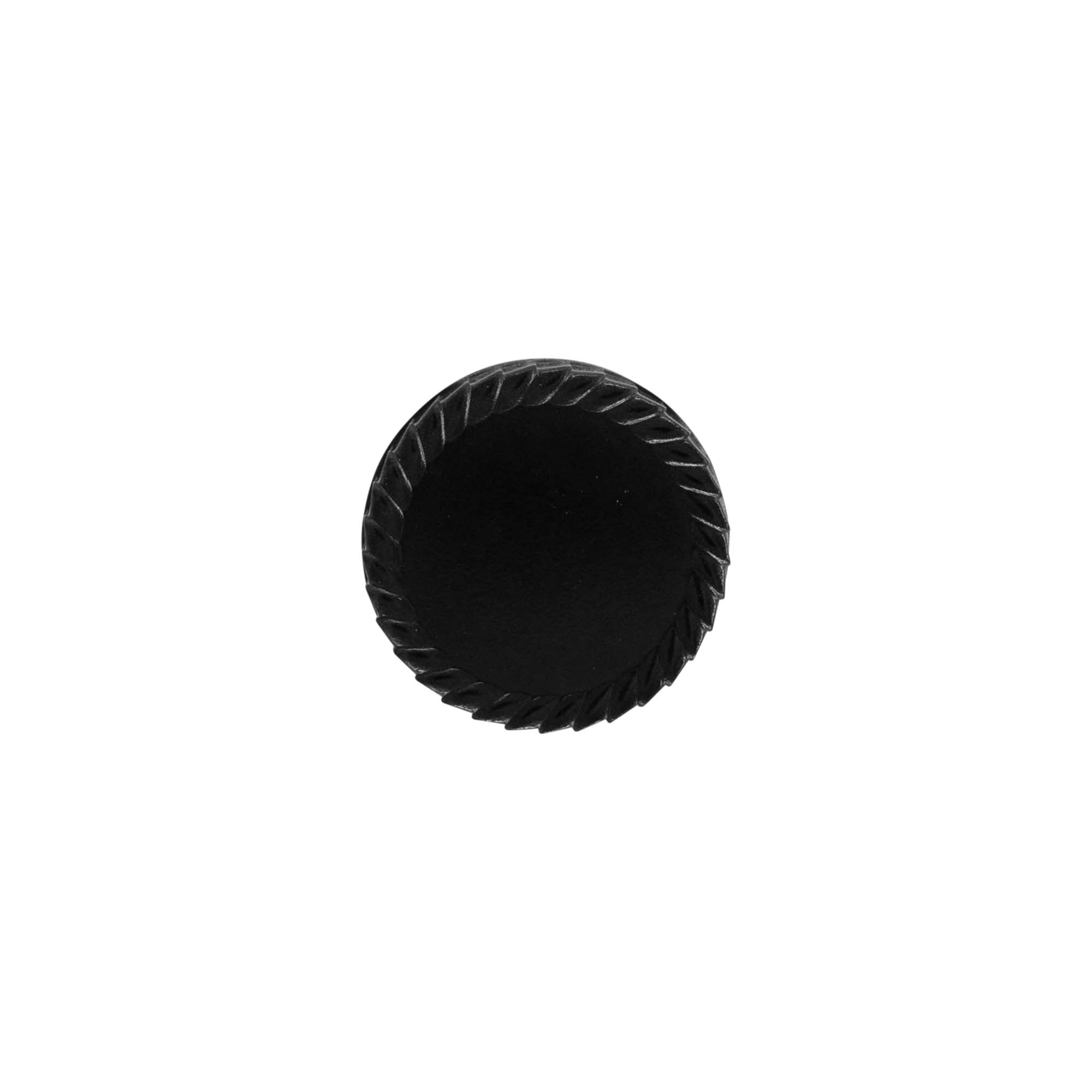 Schroefdop, HPM-kunststof, zwart, voor opening: DIN 25 Schroefdop, HPM-kunststof, zwart, voor opening: DIN 25