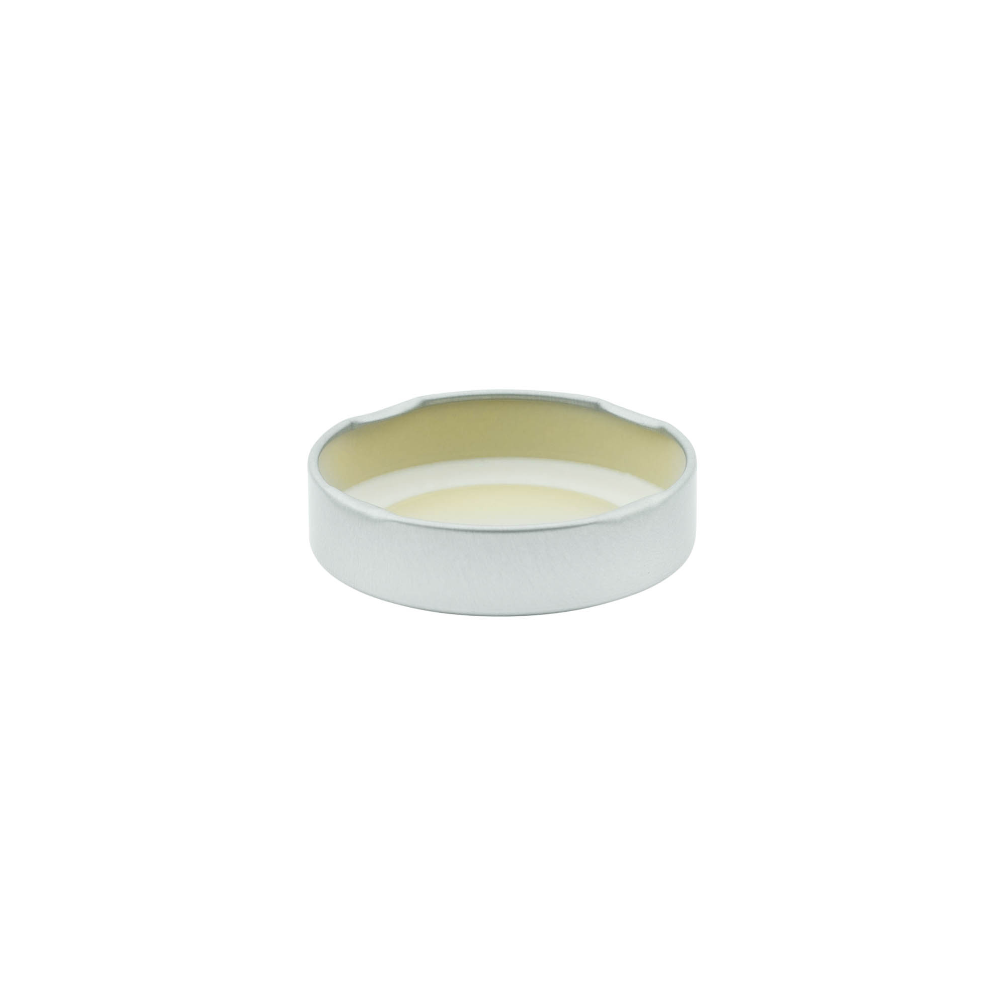 Deep-Twist-Off-sluiting, witblik, zilver, voor monding: Deep-TO 58