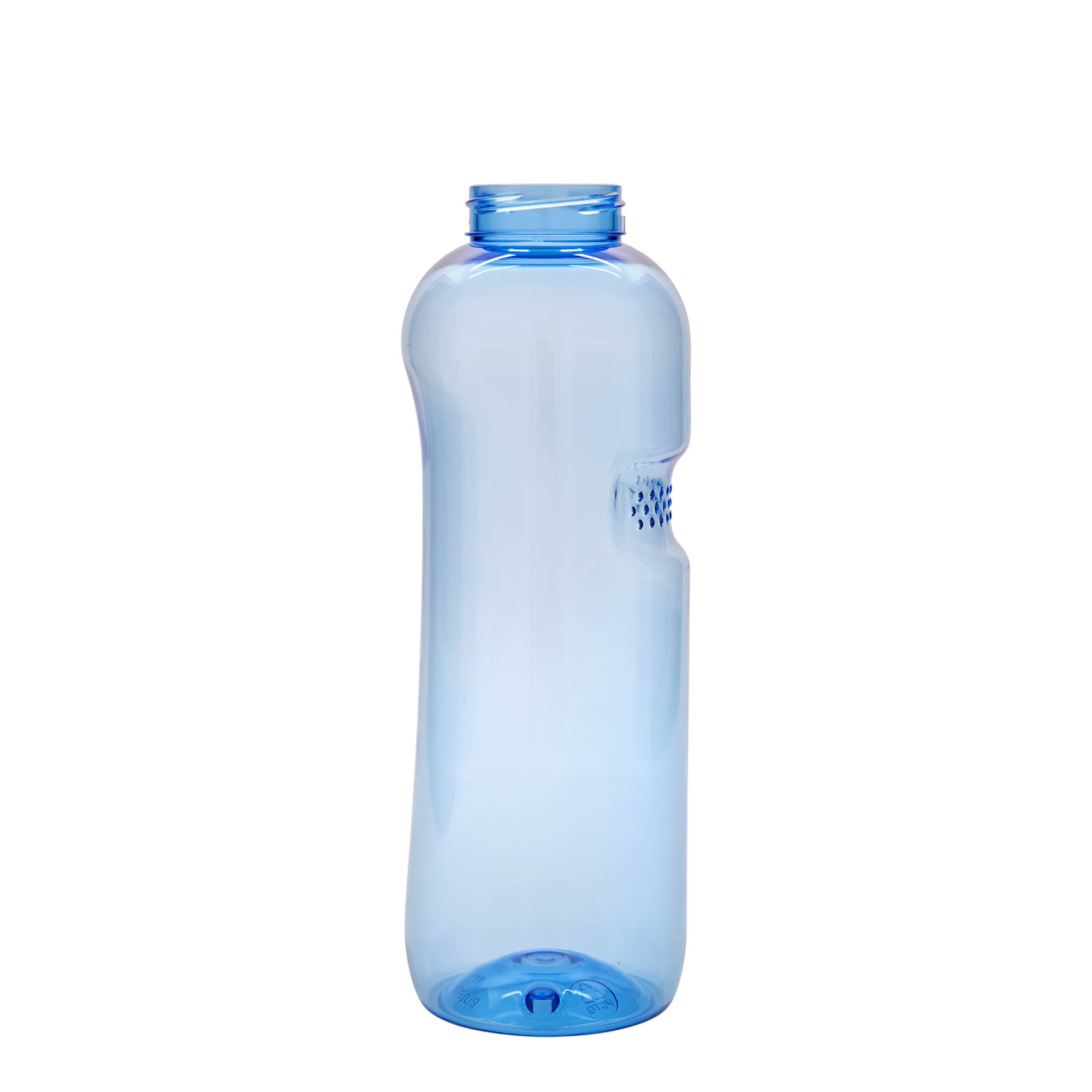 1.000 ml PET-drinkfles 'Kavodrink', kunststof, blauw 1.000 ml PET-drinkfles 'Kavodrink', kunststof, blauw