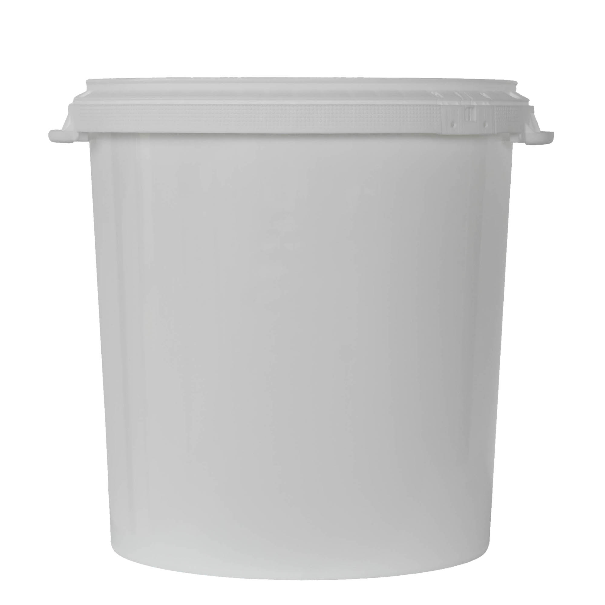 30 l emmer, PP-kunststof, wit