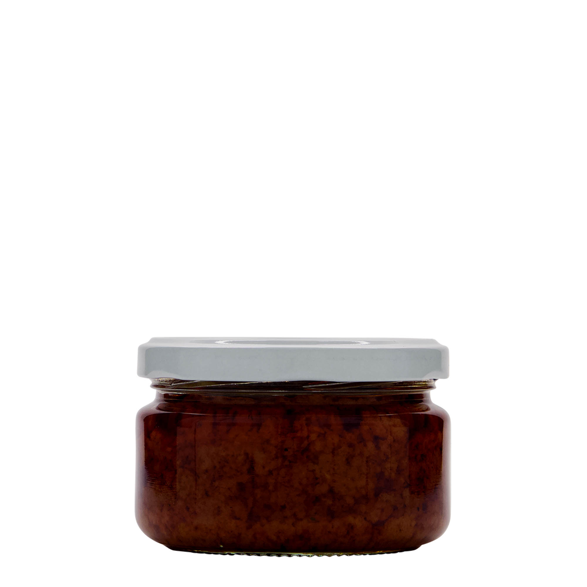 230 ml plat rond glas, opening: Twist-Off (TO 82)