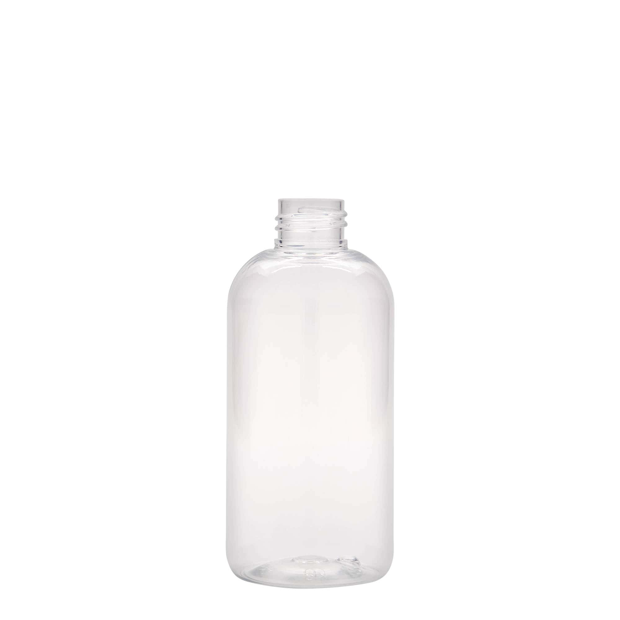 200 ml PET-fles 'Boston', kunststof, hals: 24/410