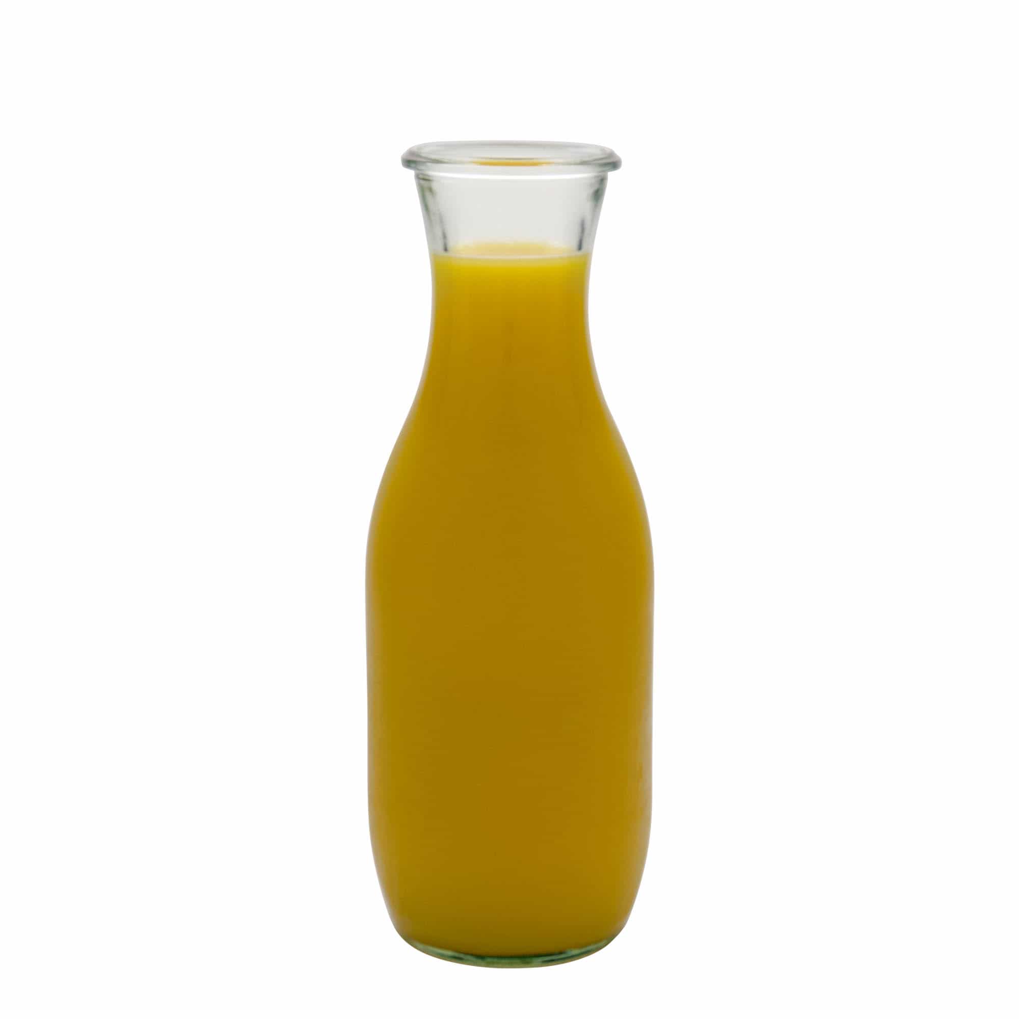 WECK-sapfles, 1000 ml, monding: ronde rand