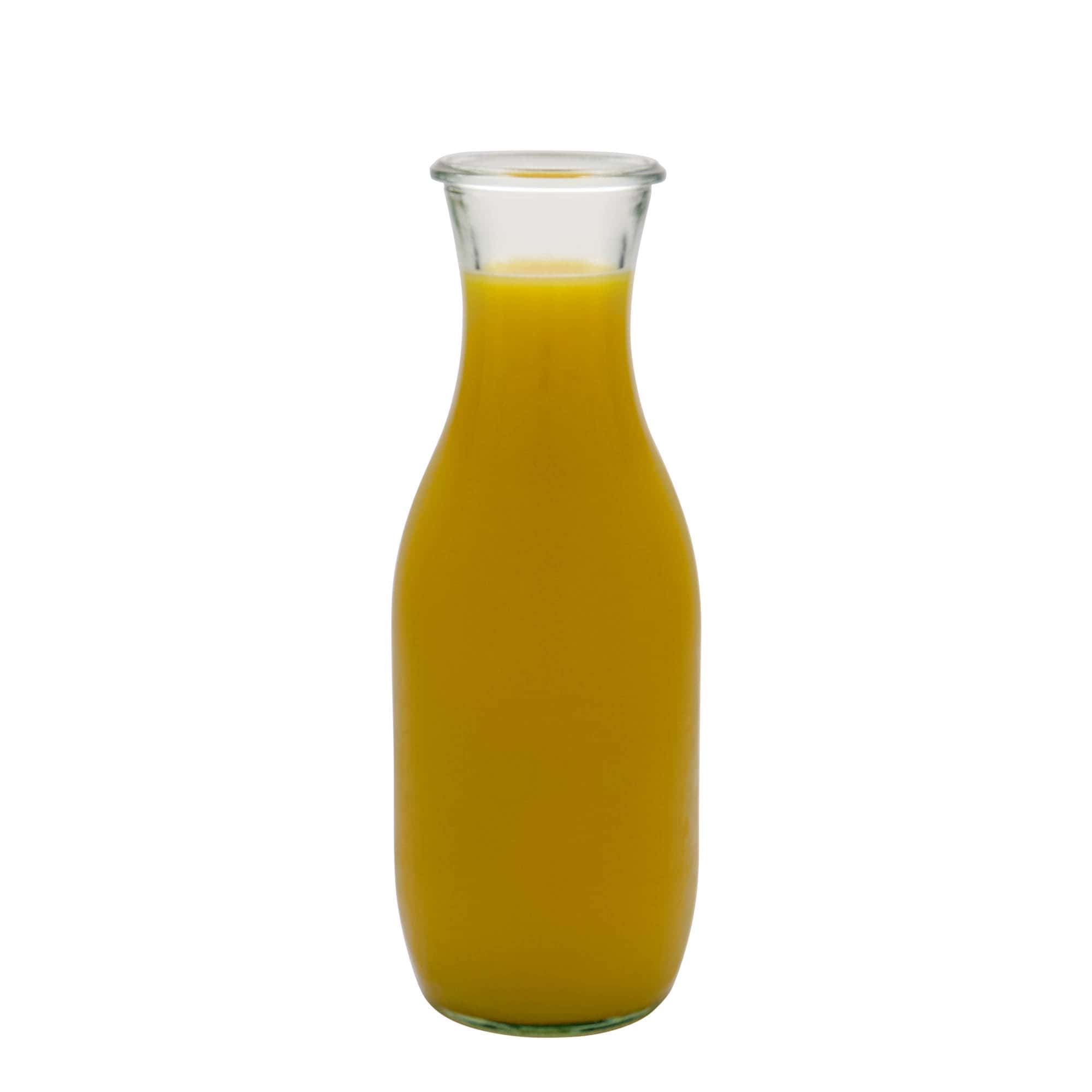 1.000 ml WECK-sapfles #, monding: ronde rand