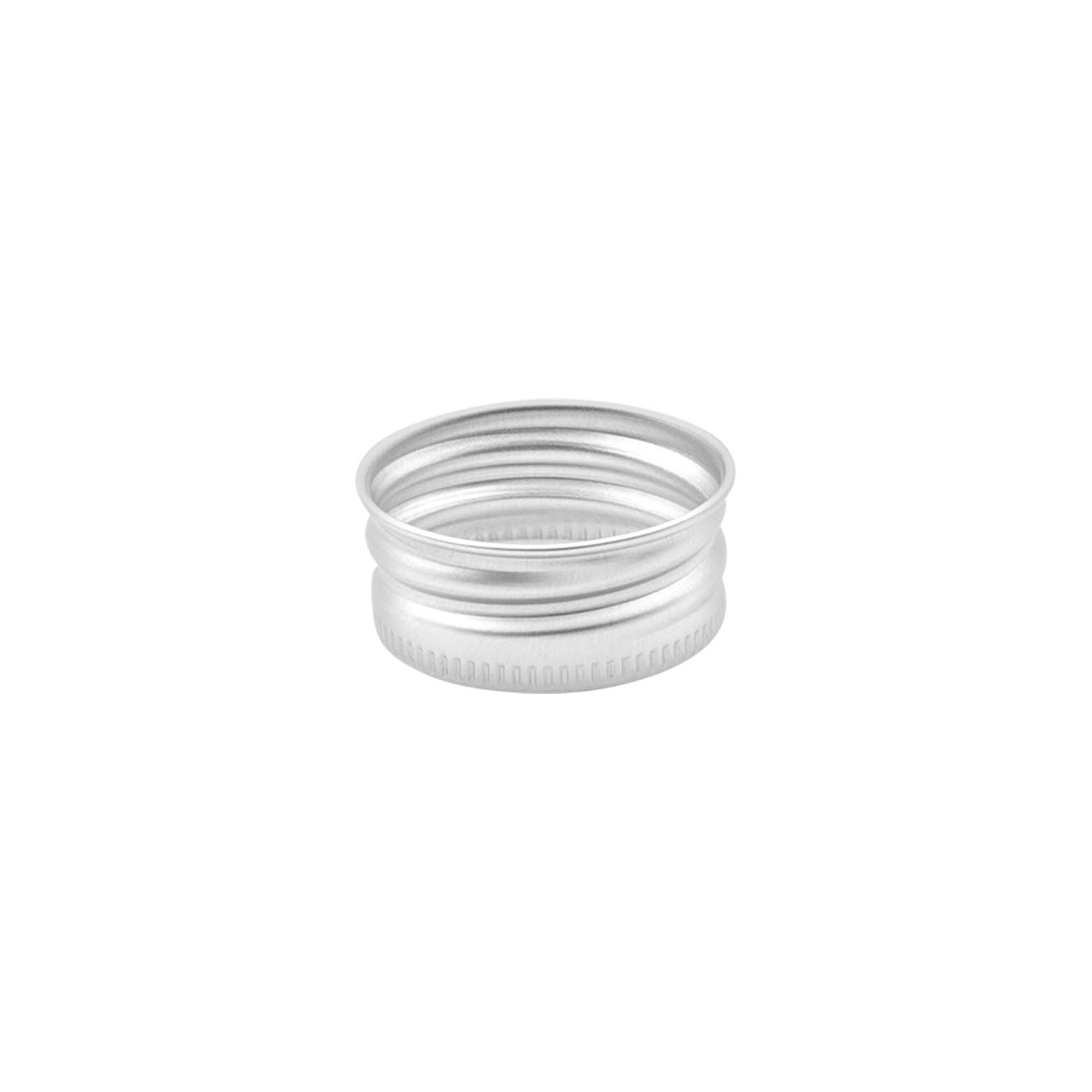 Schroefdop, metaal, zilver, voor monding: 28/410 Schroefdop, metaal, zilver, voor monding: 28/410