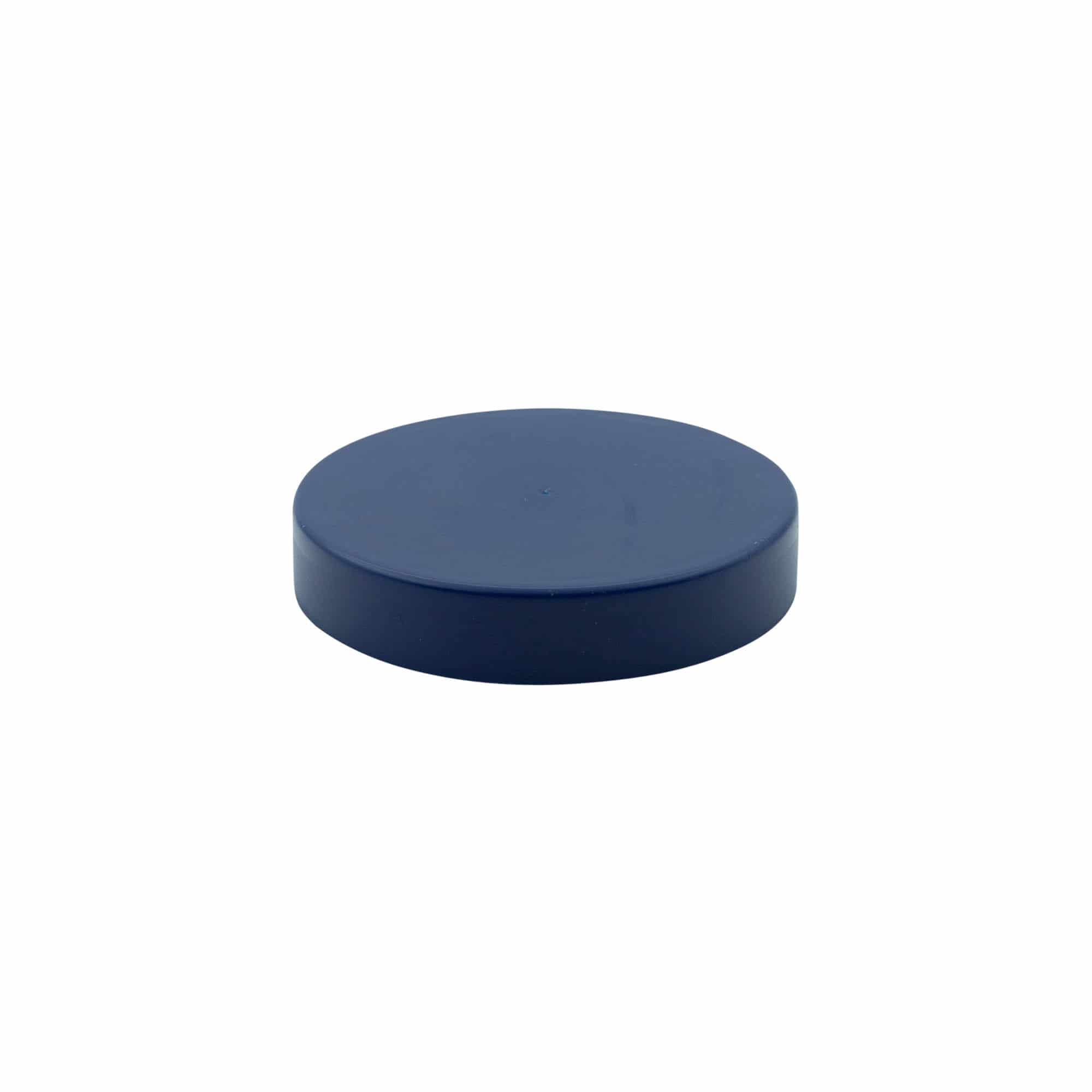 Stulpdeksel voor keramische pot met smalle hals, HDPE-kunststof, blauw Stulpdeksel voor keramische pot met smalle hals, HDPE-kunststof, blauw