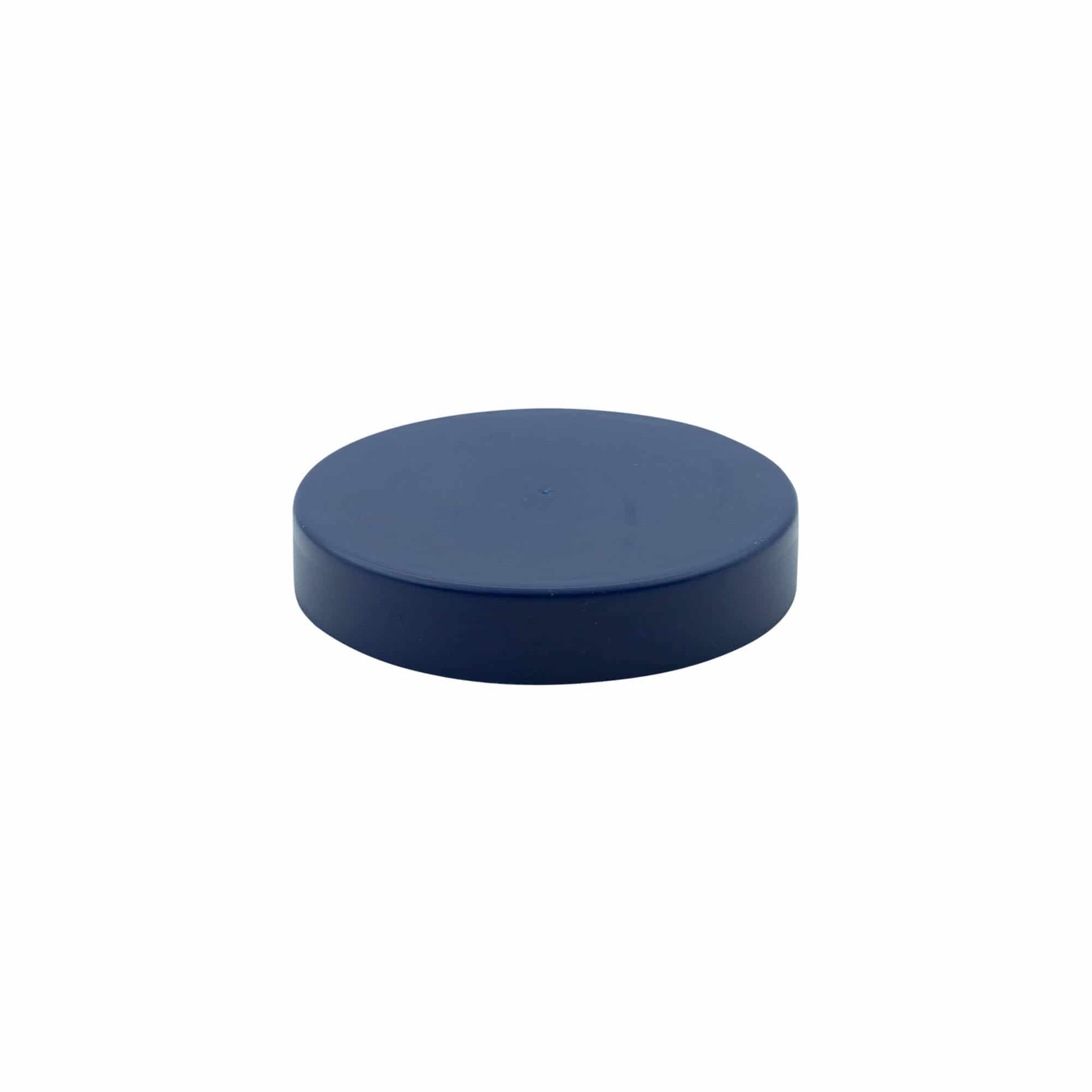 Opzetdeksel voor standaard keramische pot, HDPE-kunststof, blauw