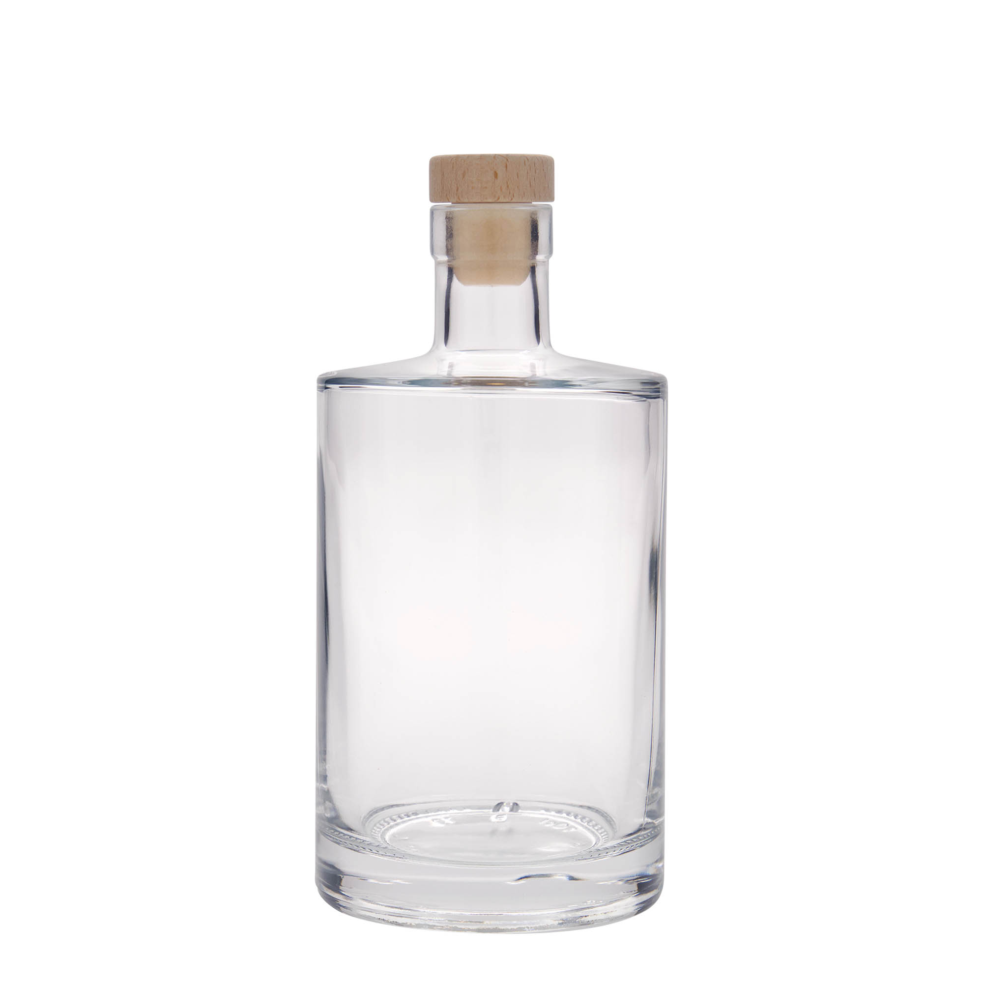 700 ml glazen fles 'Aventura', opening: kurk