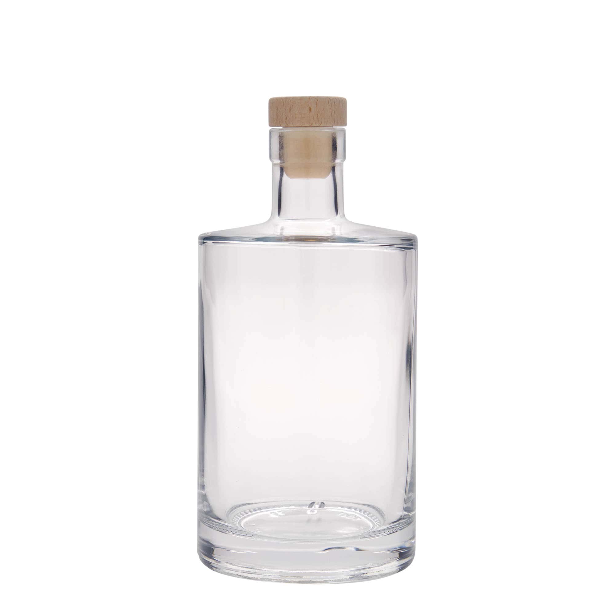 700 ml glazen fles 'Aventura', opening: kurk
