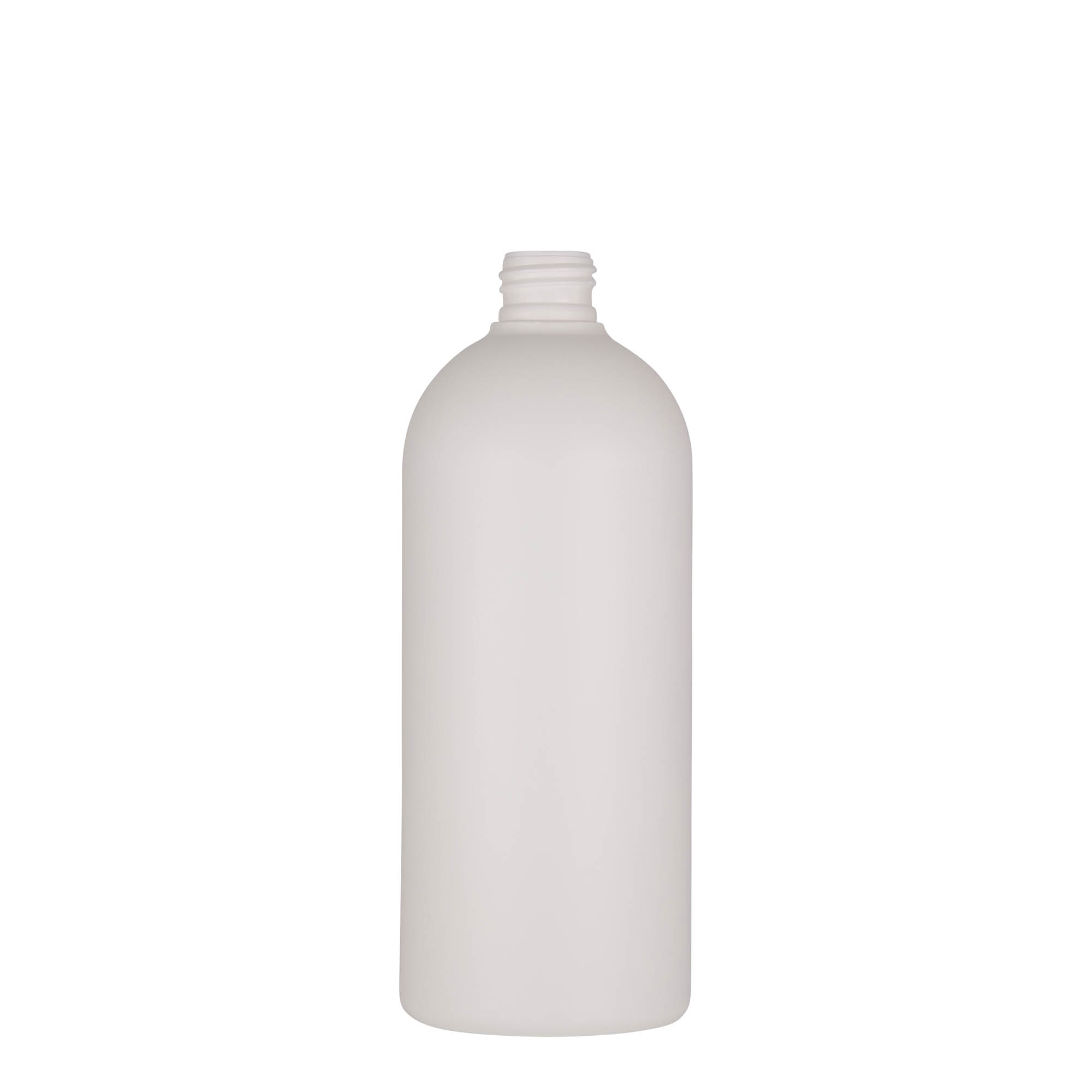 500 ml kunststoffles 'Tuffy', HDPE, wit, hals: 24/410