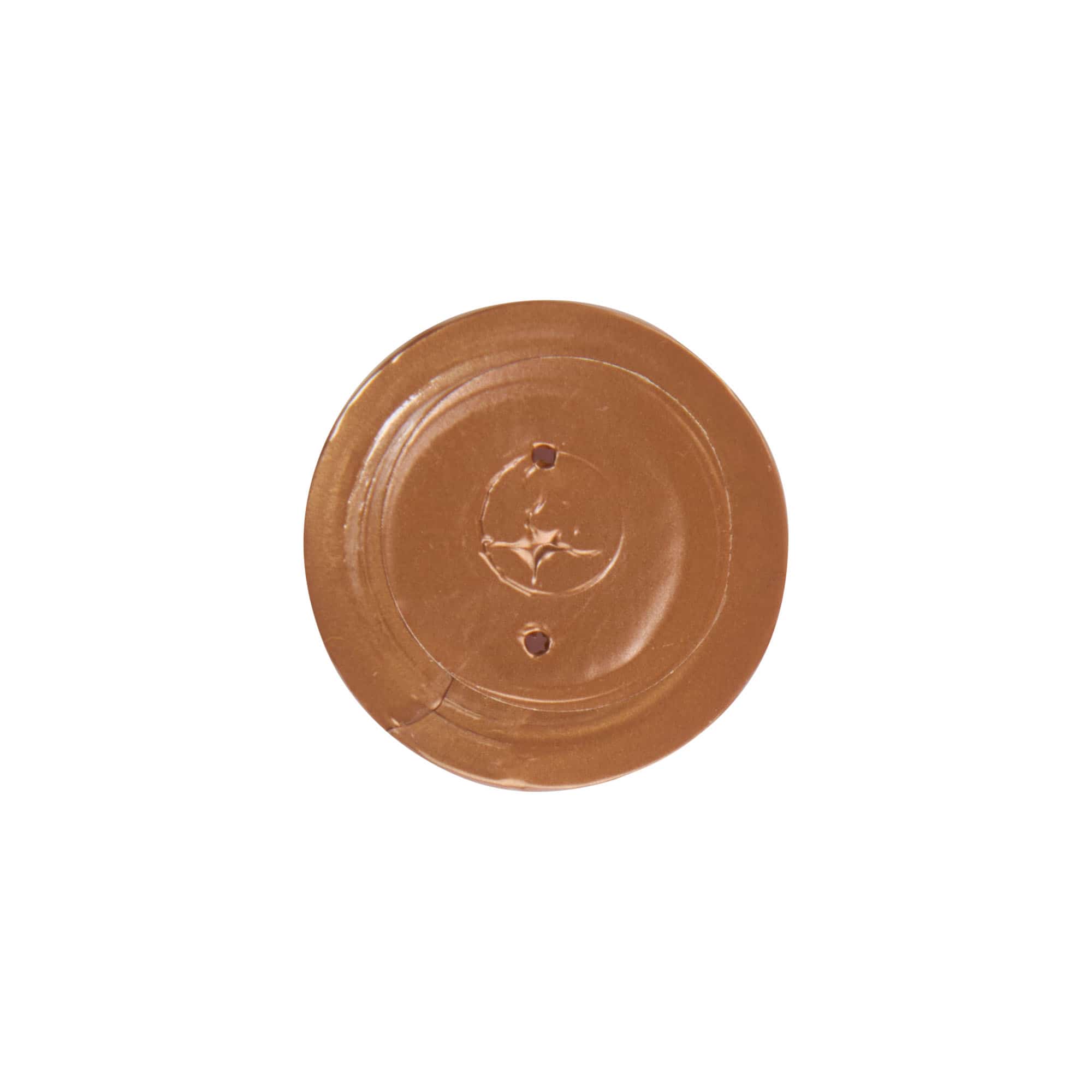 Krimpkous 32x41, PVC-kunststof, brons