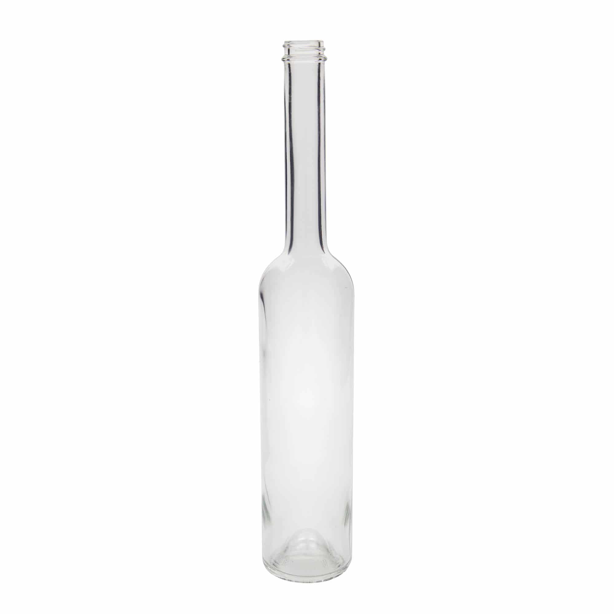 Glazen fles 'Platina', 500 ml, monding: GPI 28 Glazen fles 'Platina', 500 ml, monding: GPI 28
