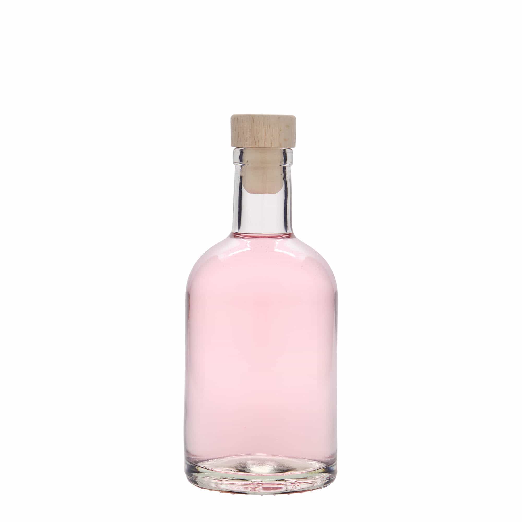 Glazen fles 'First Class', 250 ml, monding: kurk