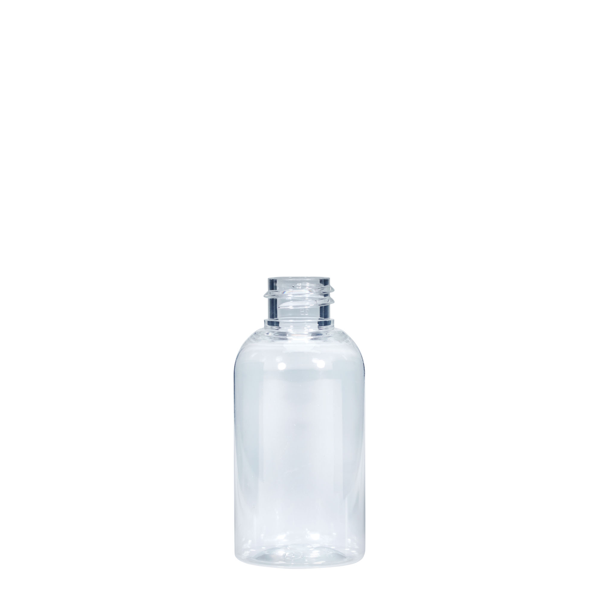 50 ml PET-fles 'Boston', kunststof, hals: 20/410 50 ml PET-fles 'Boston', kunststof, hals: 20/410