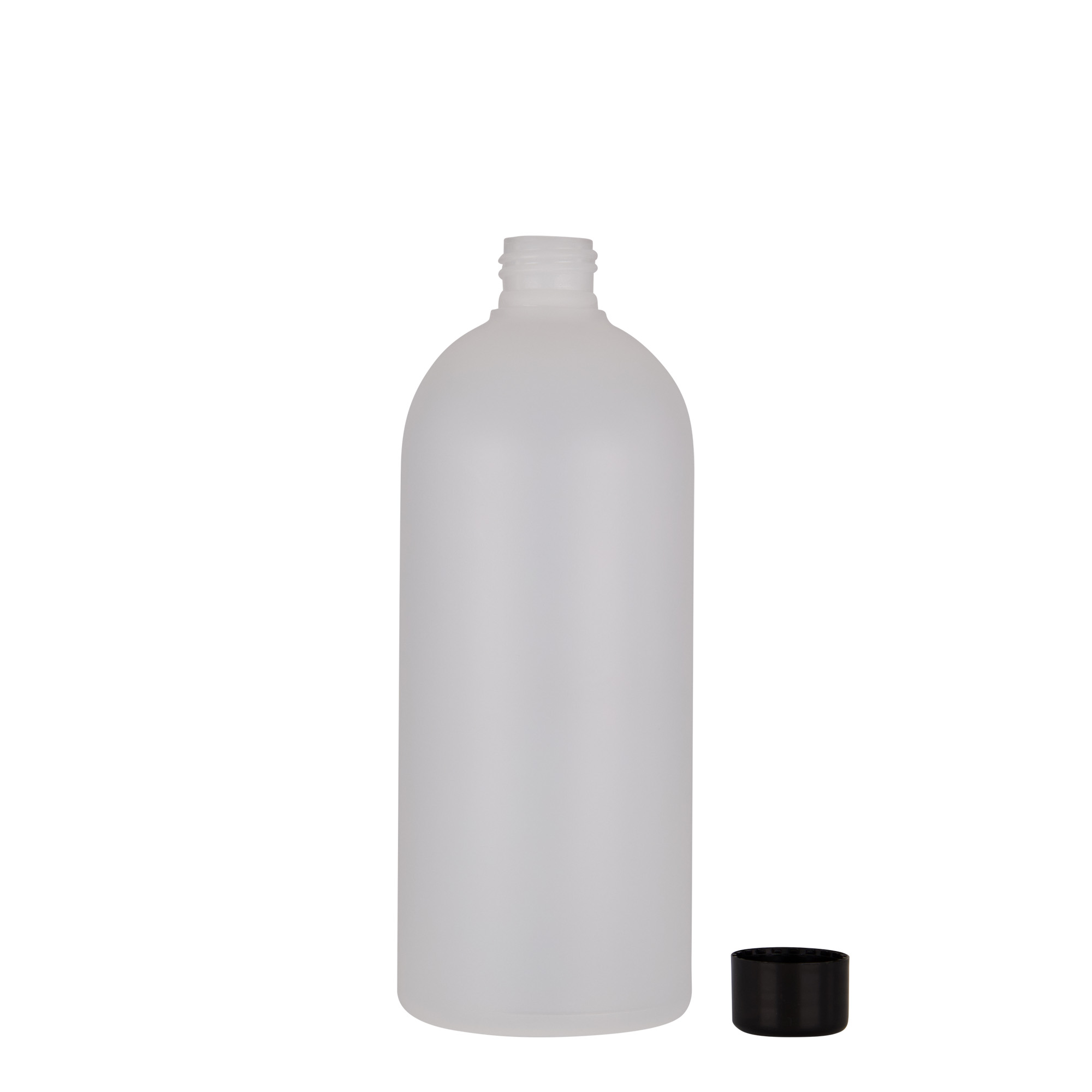 500 ml kunststoffles 'Tuffy', HDPE, naturel, hals: 24/410 500 ml kunststoffles 'Tuffy', HDPE, naturel, hals: 24/410