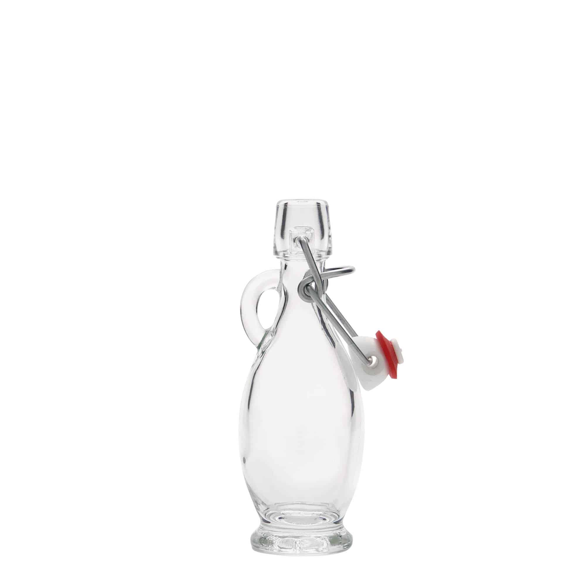 Glazen fles 'Egizia', 40 ml, monding: beugelsluiting Glazen fles 'Egizia', 40 ml, monding: beugelsluiting
