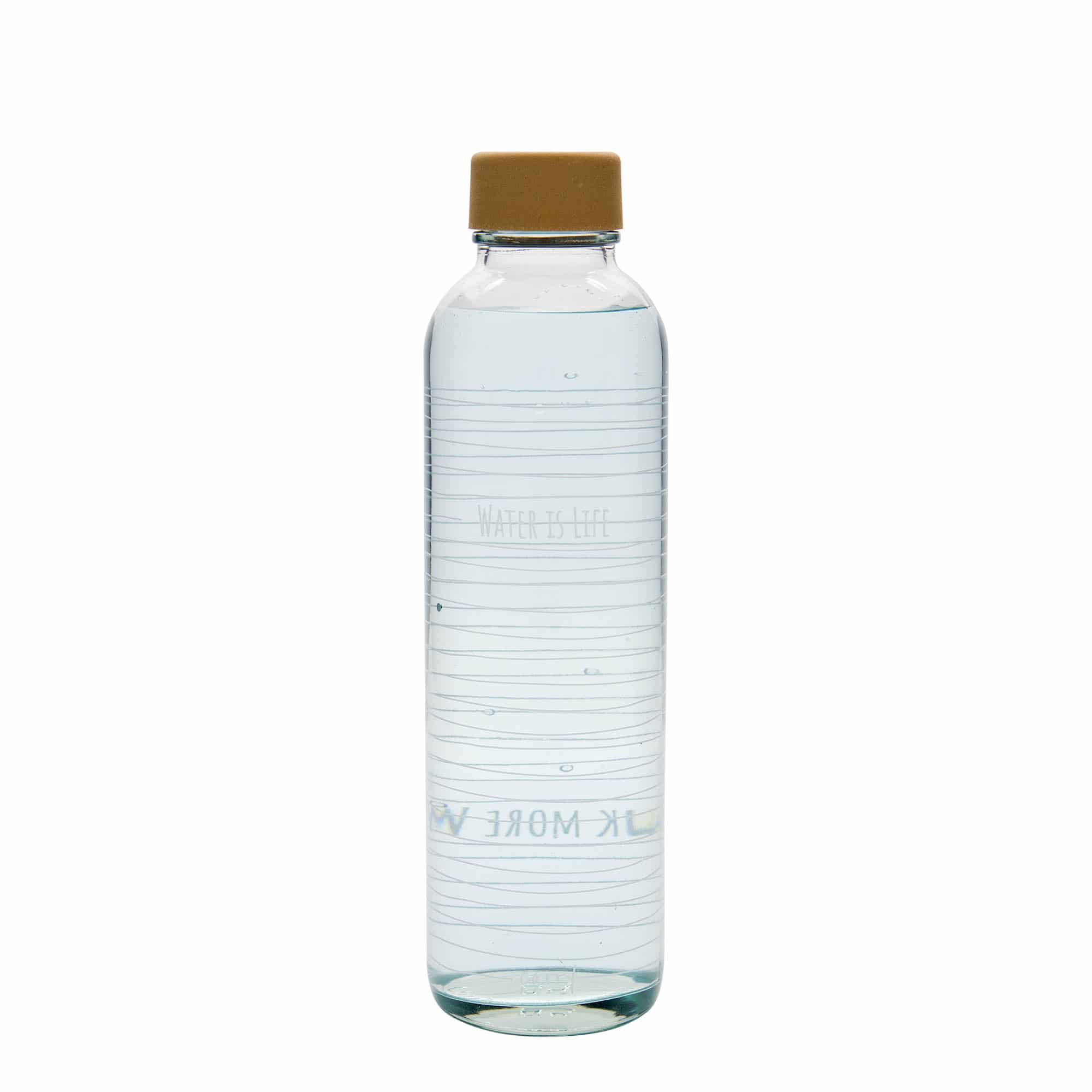 Drinkfles CARRY Bottle, 700 ml, motief: Water is Life, monding: schroefsluiting