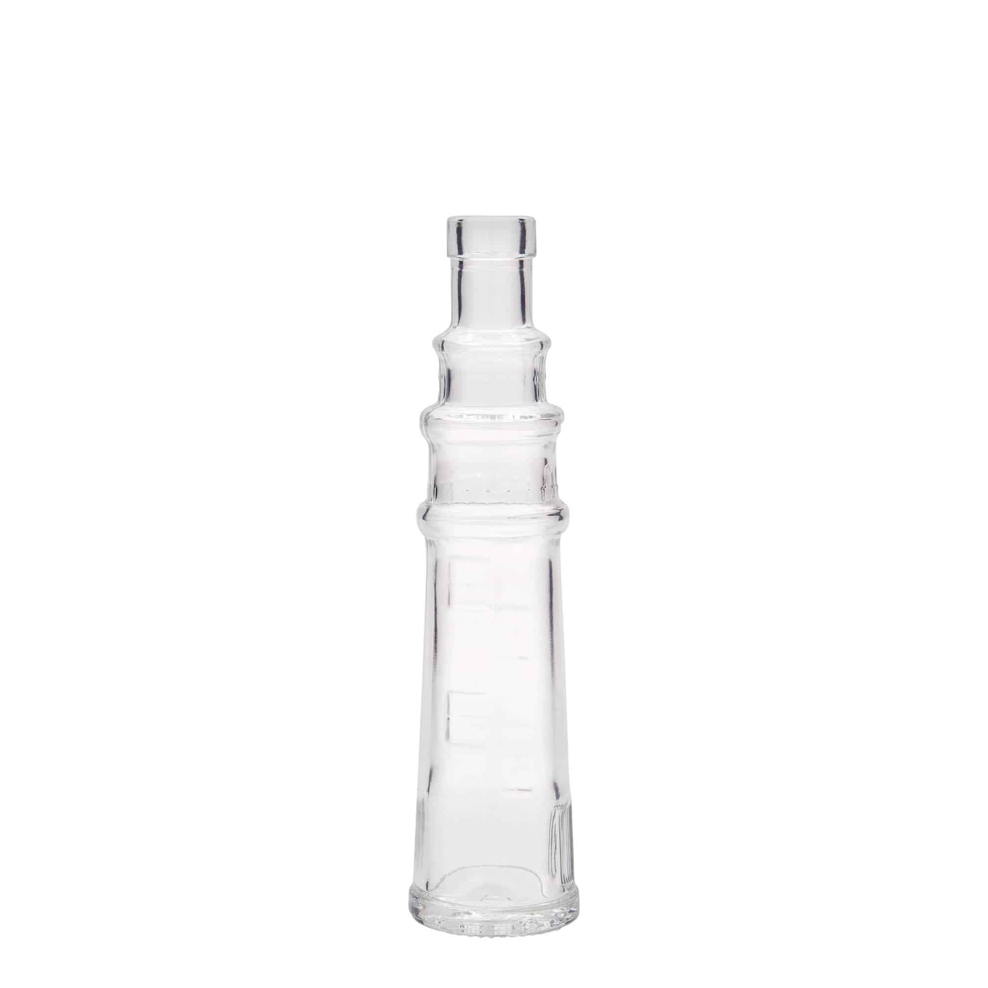 100 ml glazen fles 'Leuchtturm', opening: kurk