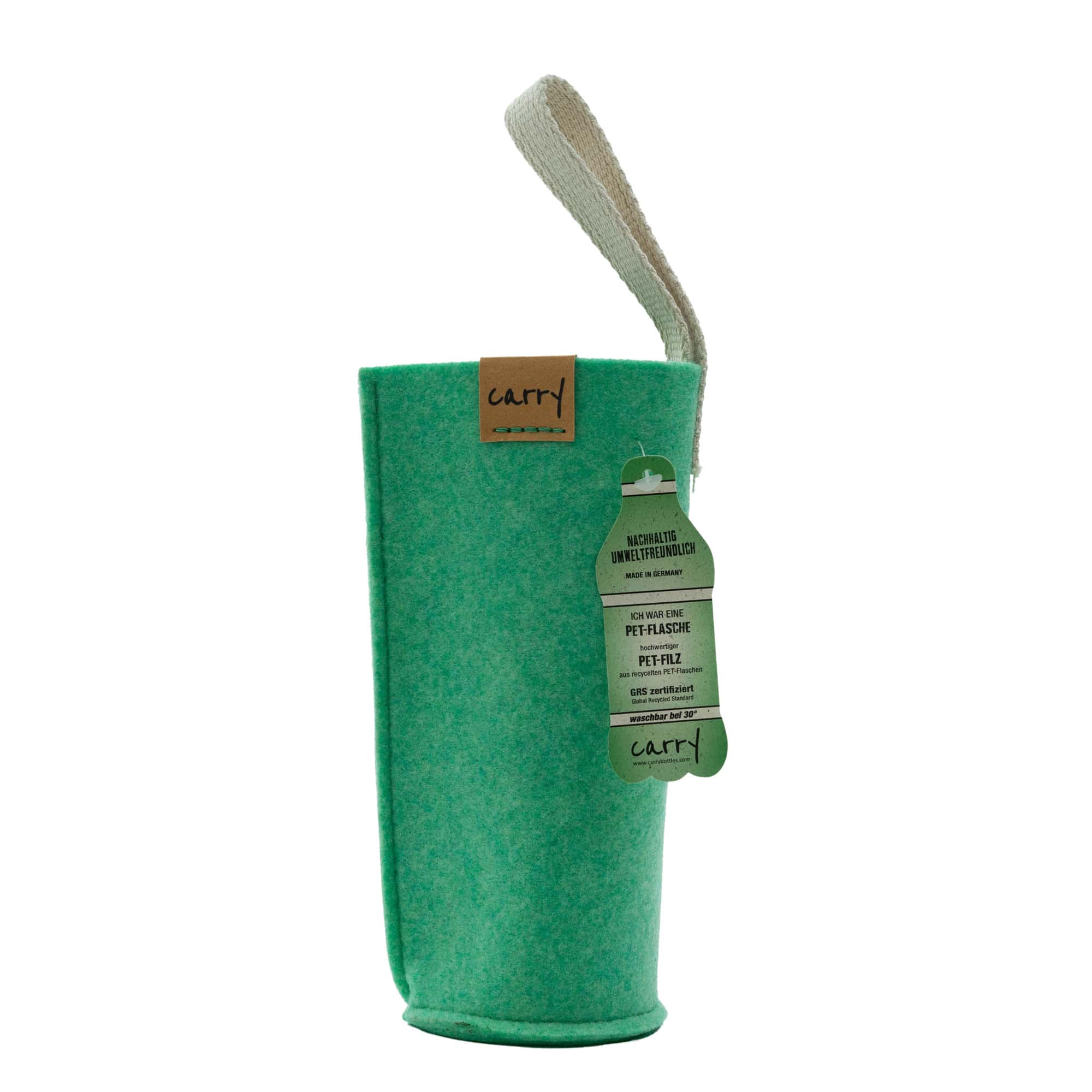 CARRY Sleeve, textiel, muntgroen