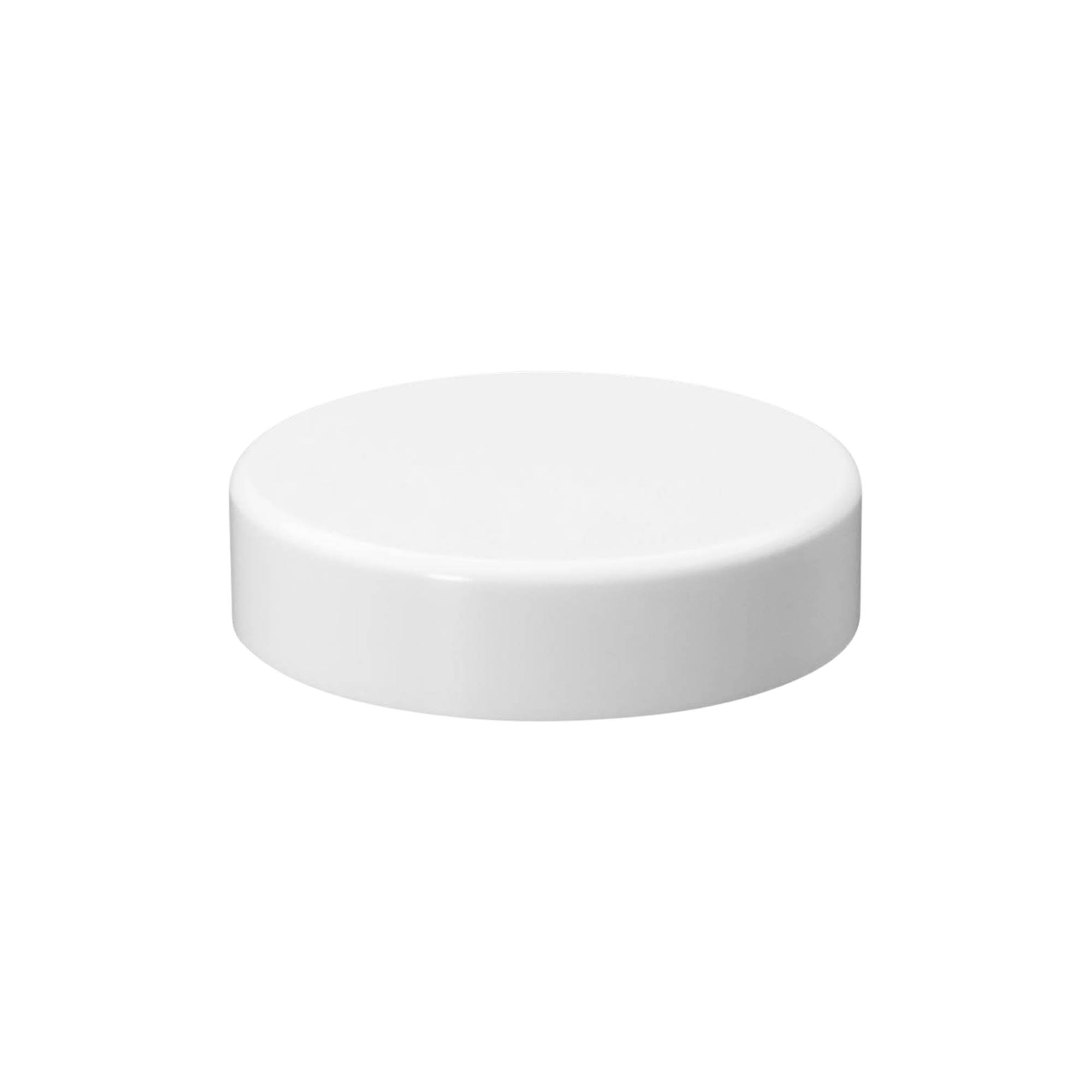 Schroefdop voor 50 ml 'Beauty', HPM-kunststof, wit Schroefdop voor 50 ml 'Beauty', HPM-kunststof, wit