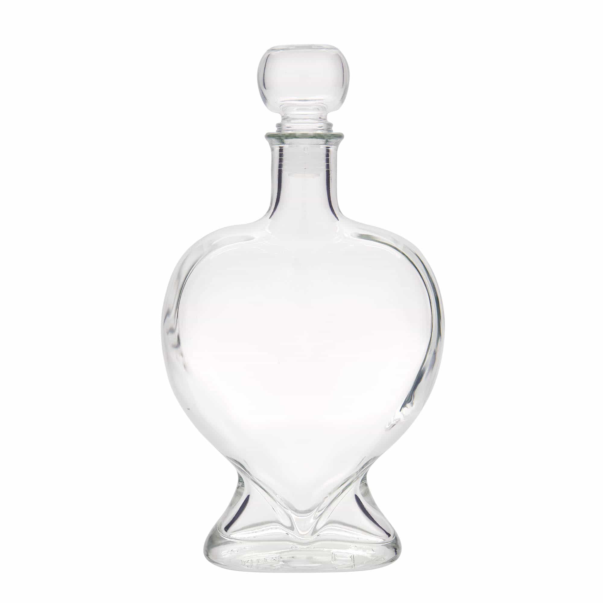 Glazen fles 'Vat', 500 ml, monding: kurk