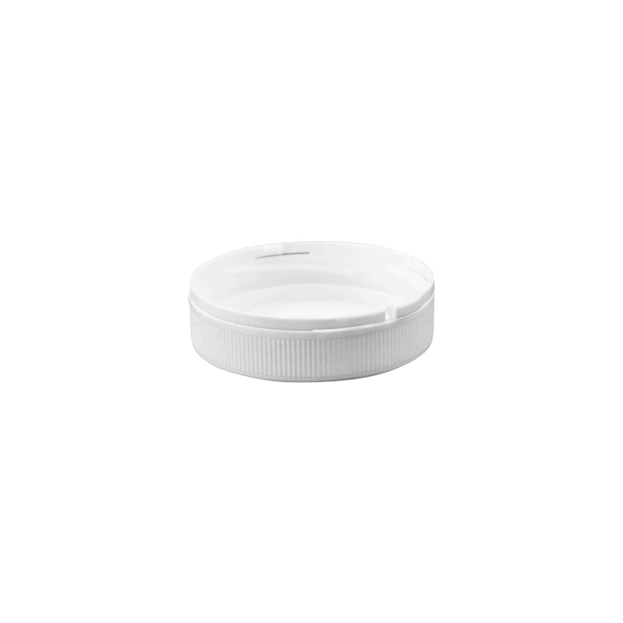 Schroefdop 'Securilock' 61,9mm, PP-kunststof, wit