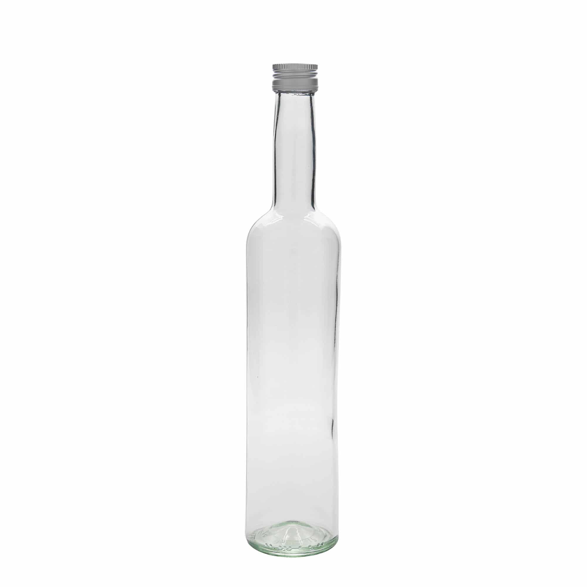 Glazen fles 'Bordeaux', 500 ml, monding: PP 28