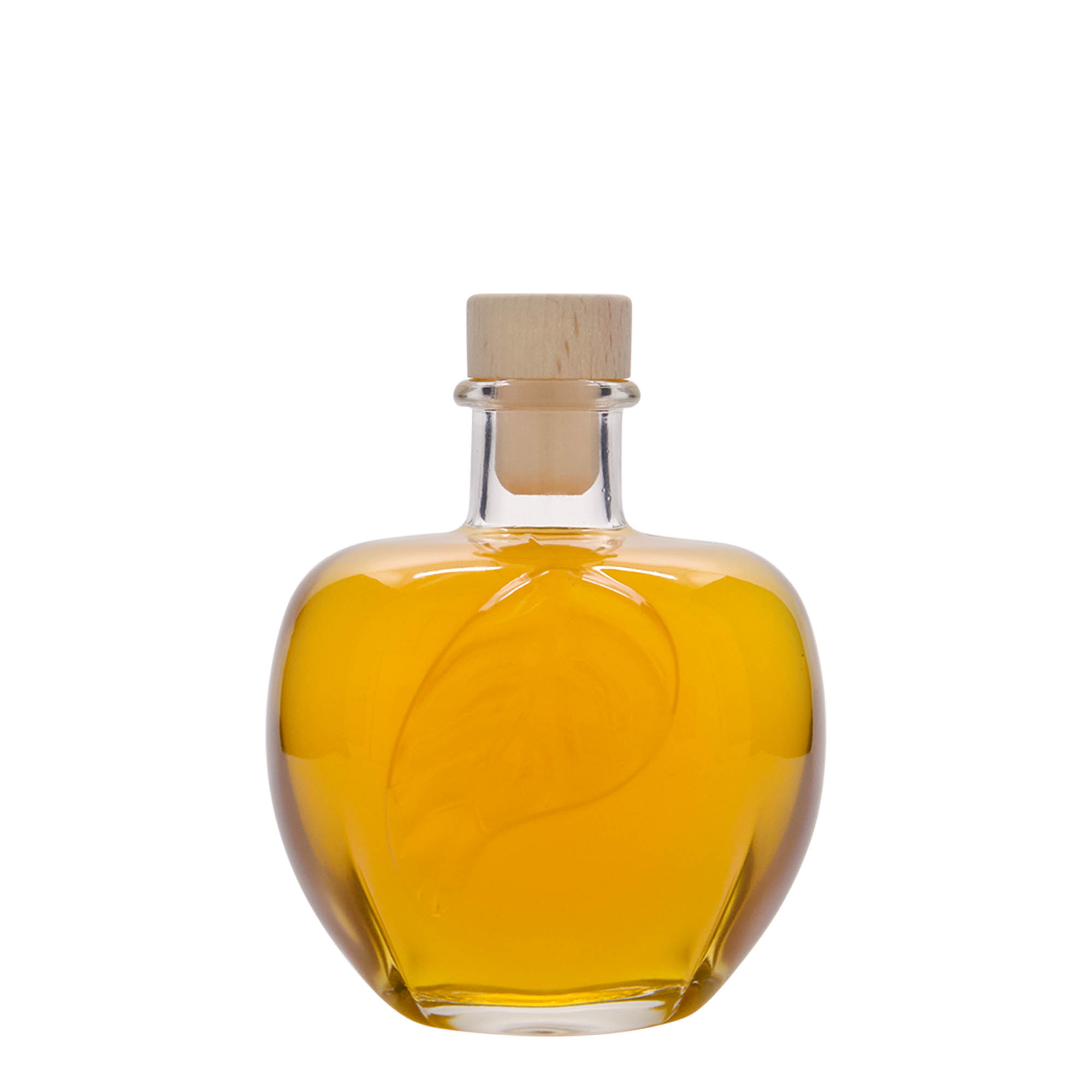 350 ml glazen fles 'Appel', opening: kurk 350 ml glazen fles 'Appel', opening: kurk