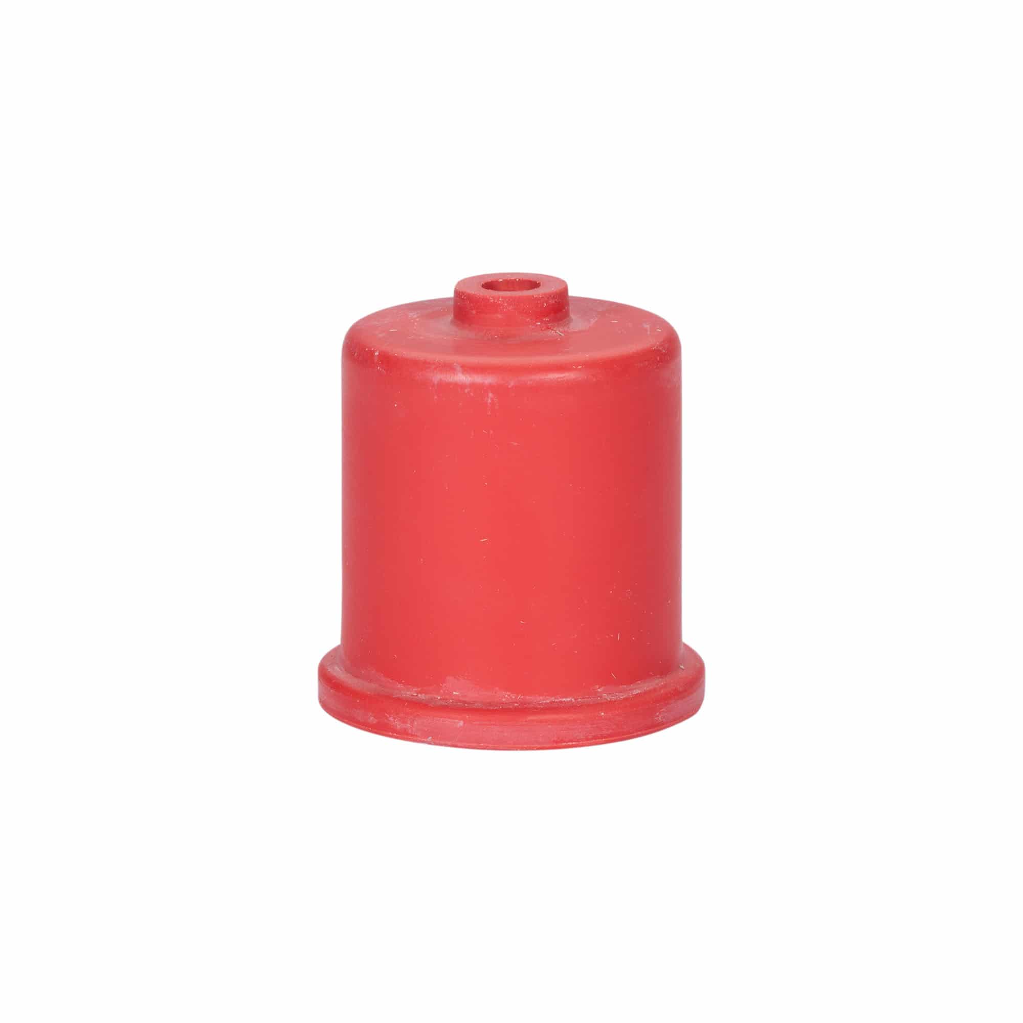 Gistkap type 4, rubber, rood