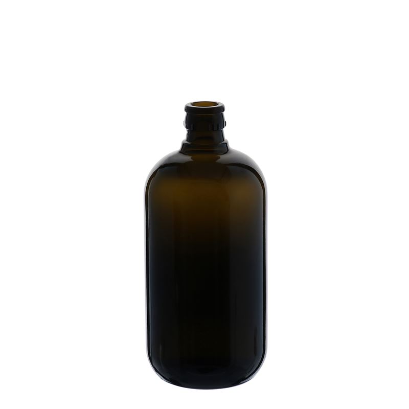 750 ml azijn-/olieflacon 'Biolio', glas, antiekgroen, mondstuk: DOP 750 ml azijn-/olieflacon 'Biolio', glas, antiekgroen, mondstuk: DOP