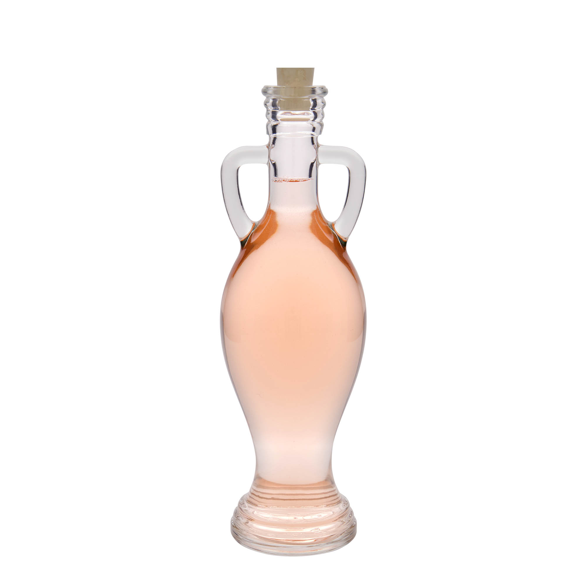 500 ml glazen fles 'Amfoor', opening: kurk 500 ml glazen fles 'Amfoor', opening: kurk