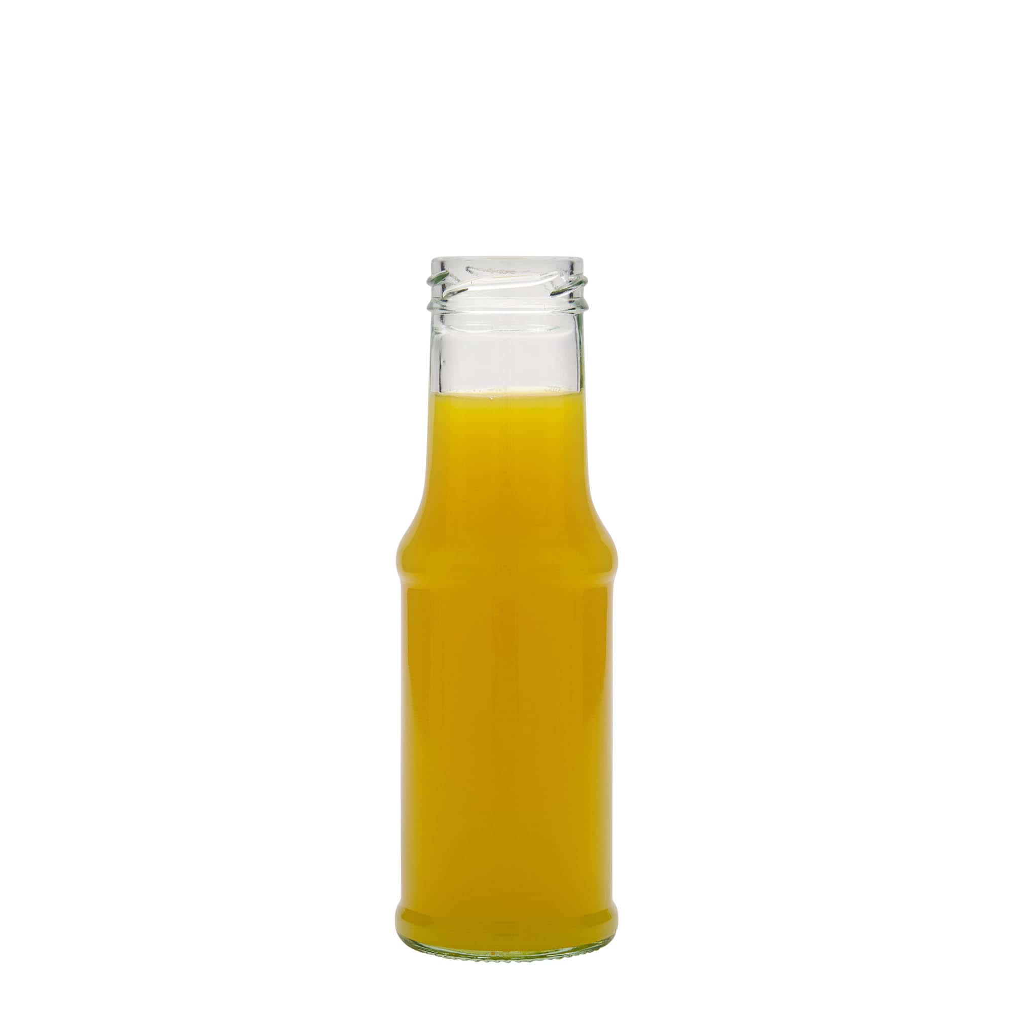 200 ml sausfles, glas, opening: Twist-Off (TO 43) 200 ml sausfles, glas, opening: Twist-Off (TO 43)