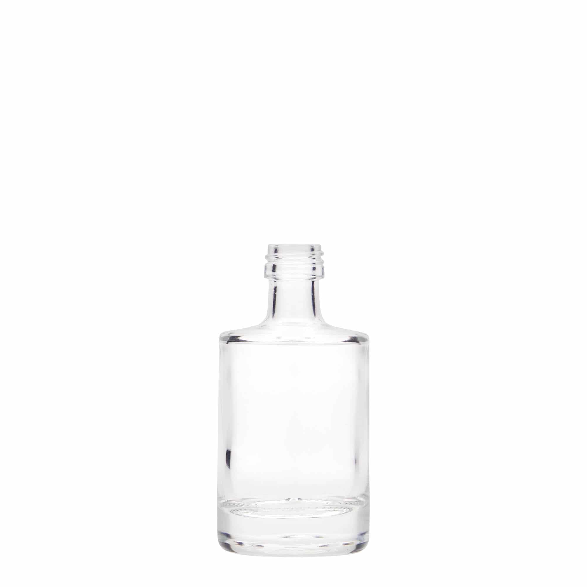 Glazen fles 'Aventura', 50 ml, monding: PP 18 Glazen fles 'Aventura', 50 ml, monding: PP 18