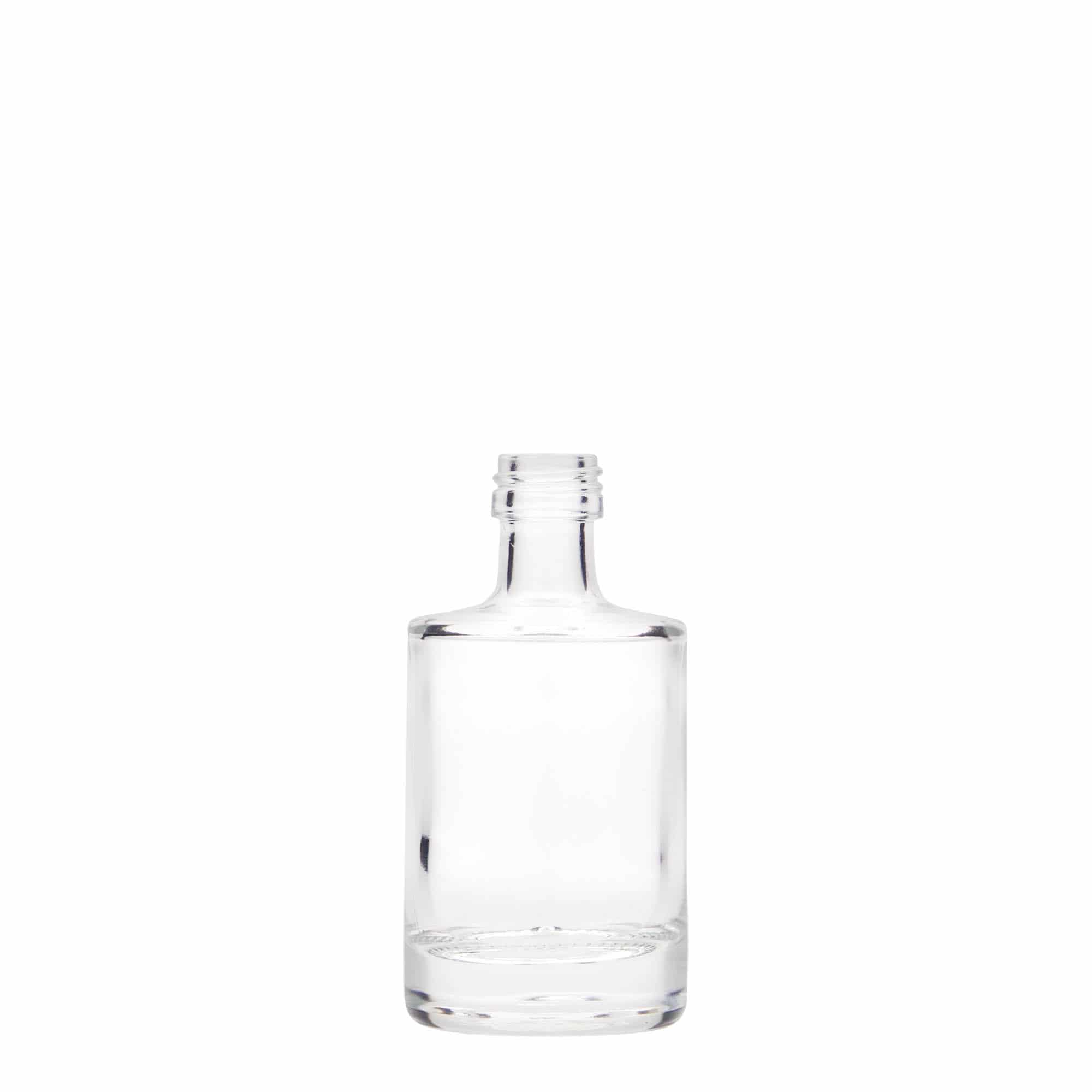 50 ml glazen fles 'Aventura', hals: PP 18