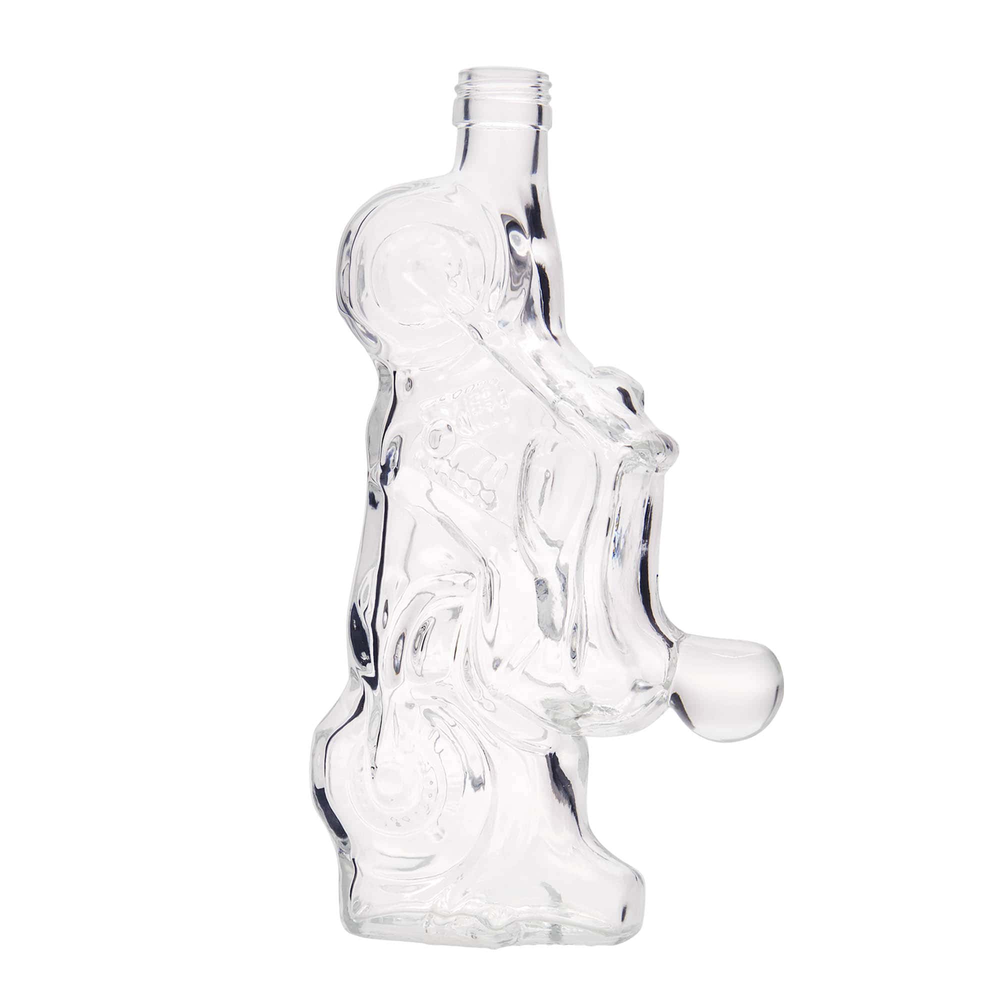 350 ml glazen fles 'Motorfiets', opening: PP 28 350 ml glazen fles 'Motorfiets', opening: PP 28