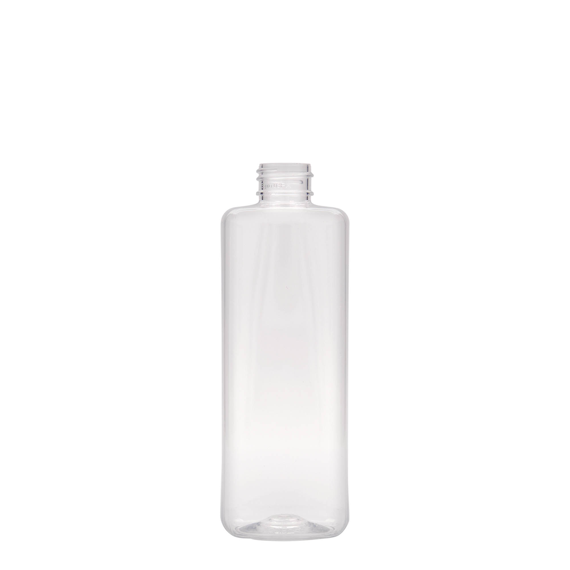 300 ml PET-fles 'Karl', vierkant, kunststof, hals: 24/410